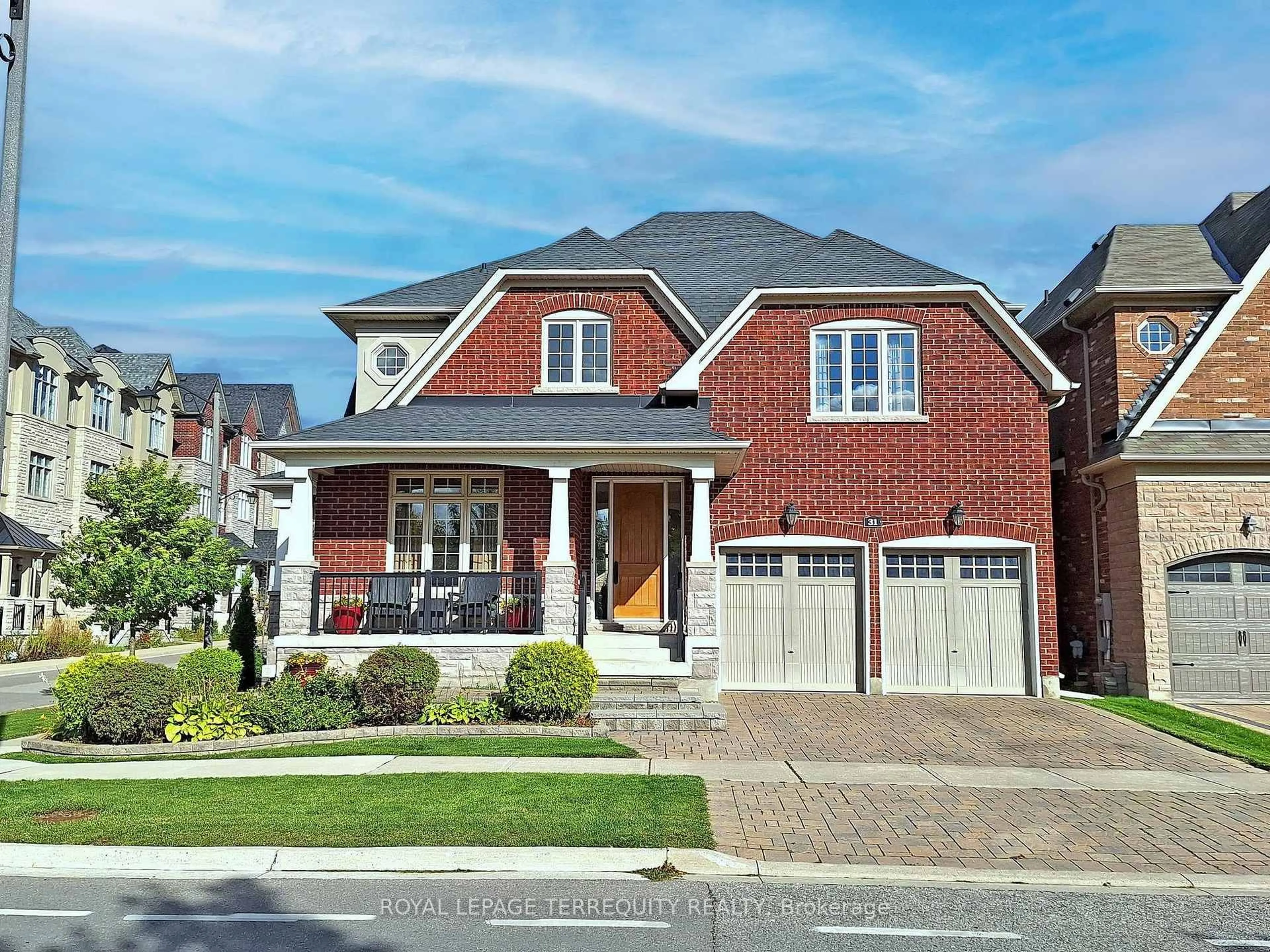 Home with brick exterior material, street for 31 Yorkton Blvd, Markham Ontario L6C 0J9
