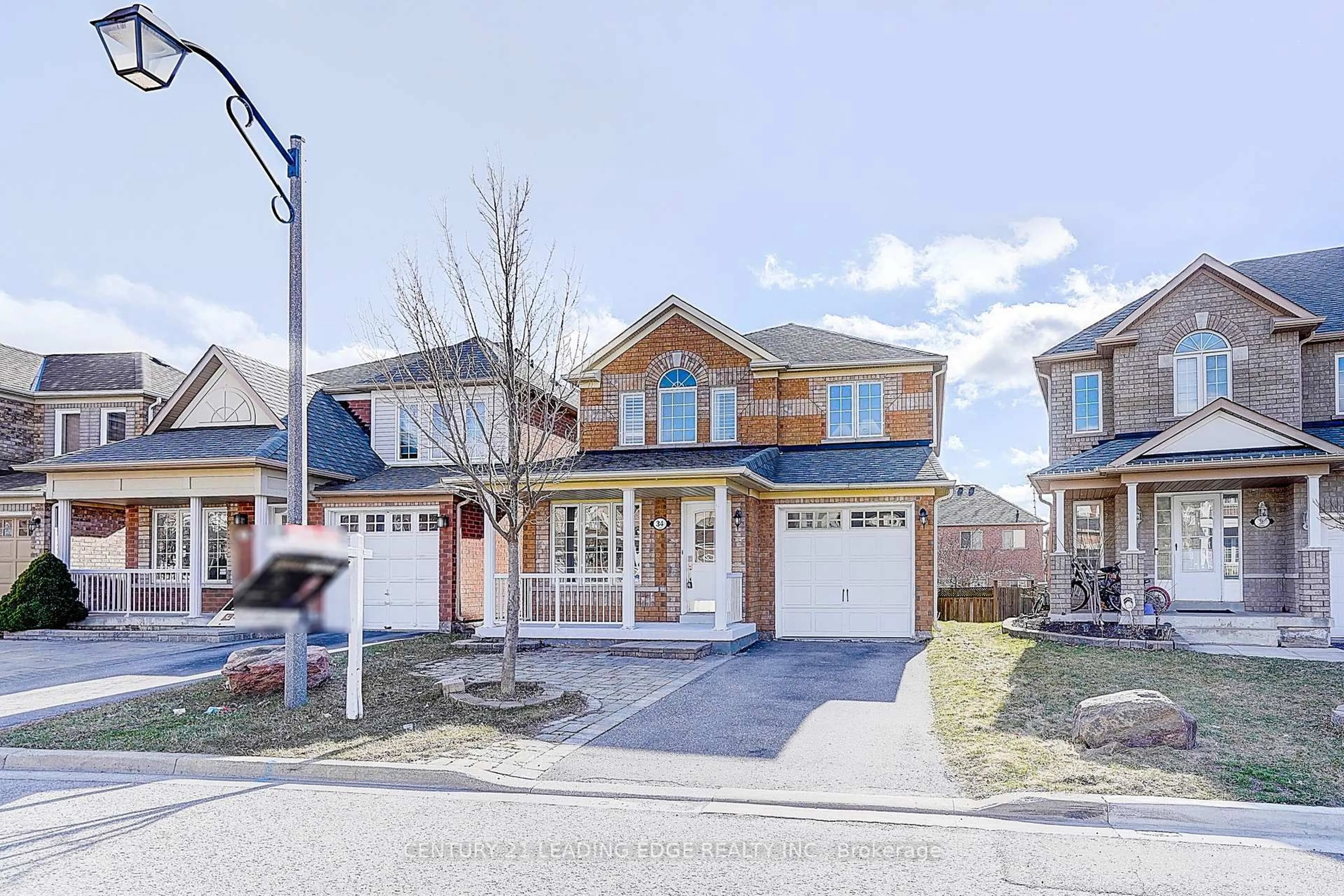Home with brick exterior material, street for 34 WILLIAM GRANT Rd, Markham Ontario L6E 1R7