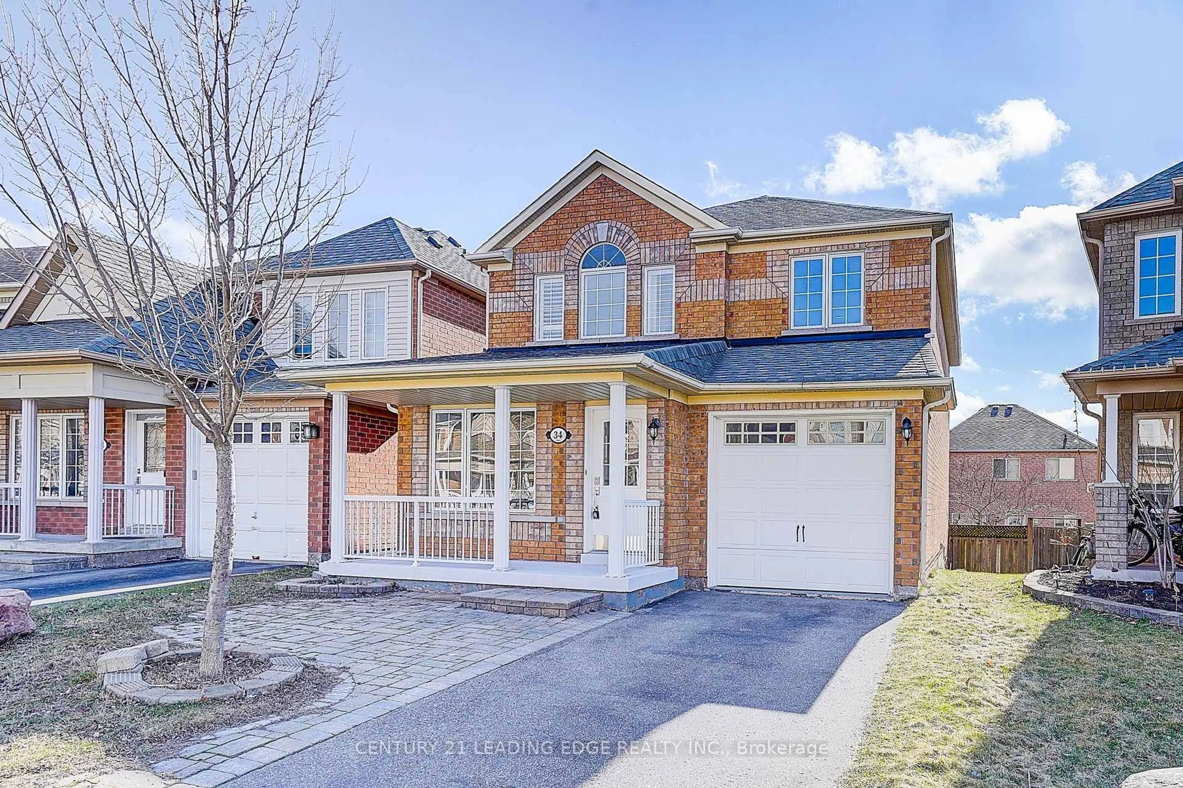 Home with brick exterior material, street for 34 WILLIAM GRANT Rd, Markham Ontario L6E 1R7