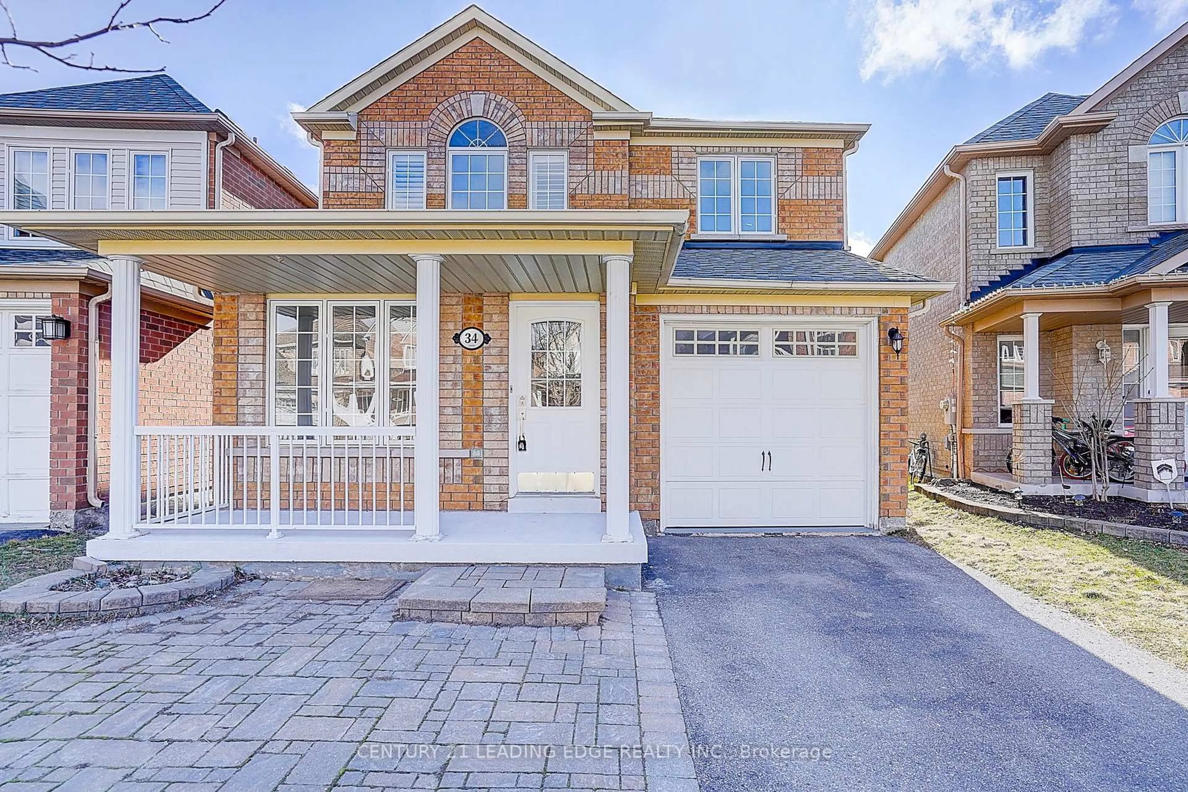 Home with brick exterior material, street for 34 WILLIAM GRANT Rd, Markham Ontario L6E 1R7