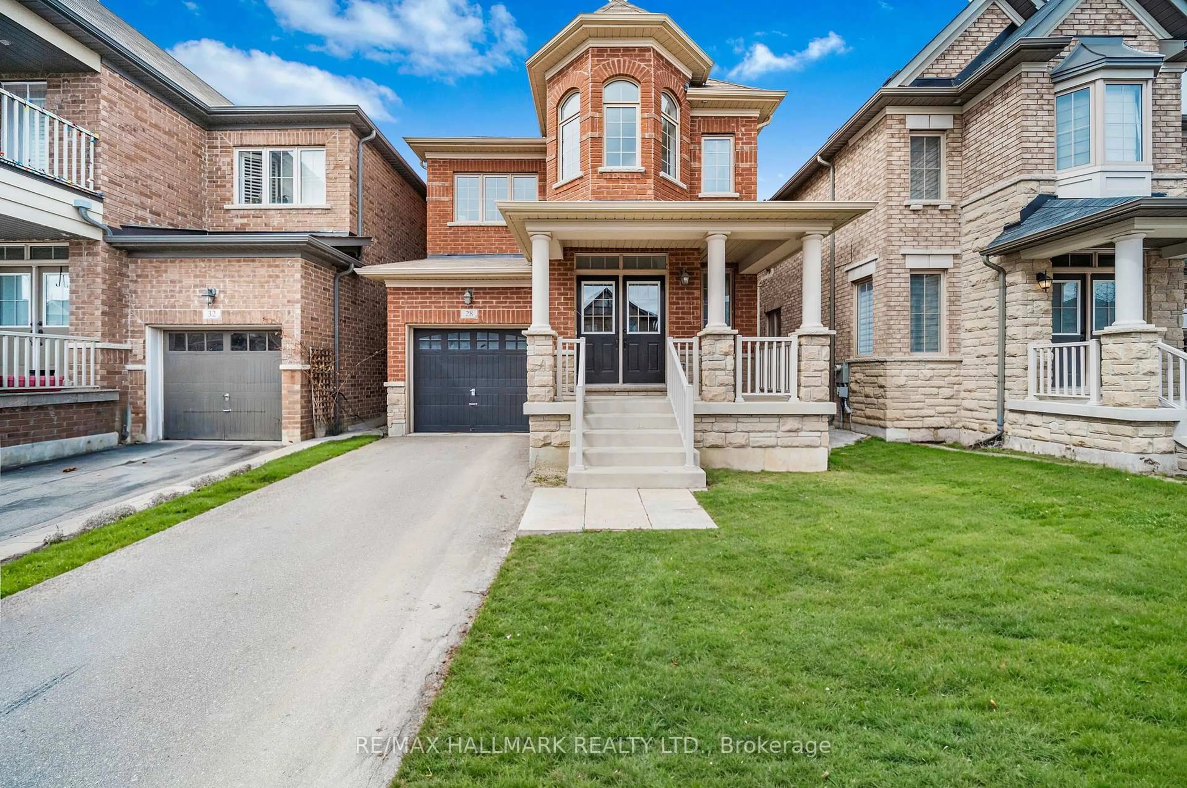 Home with brick exterior material, street for 28 Kincardine St, Vaughan Ontario L4H 4H7