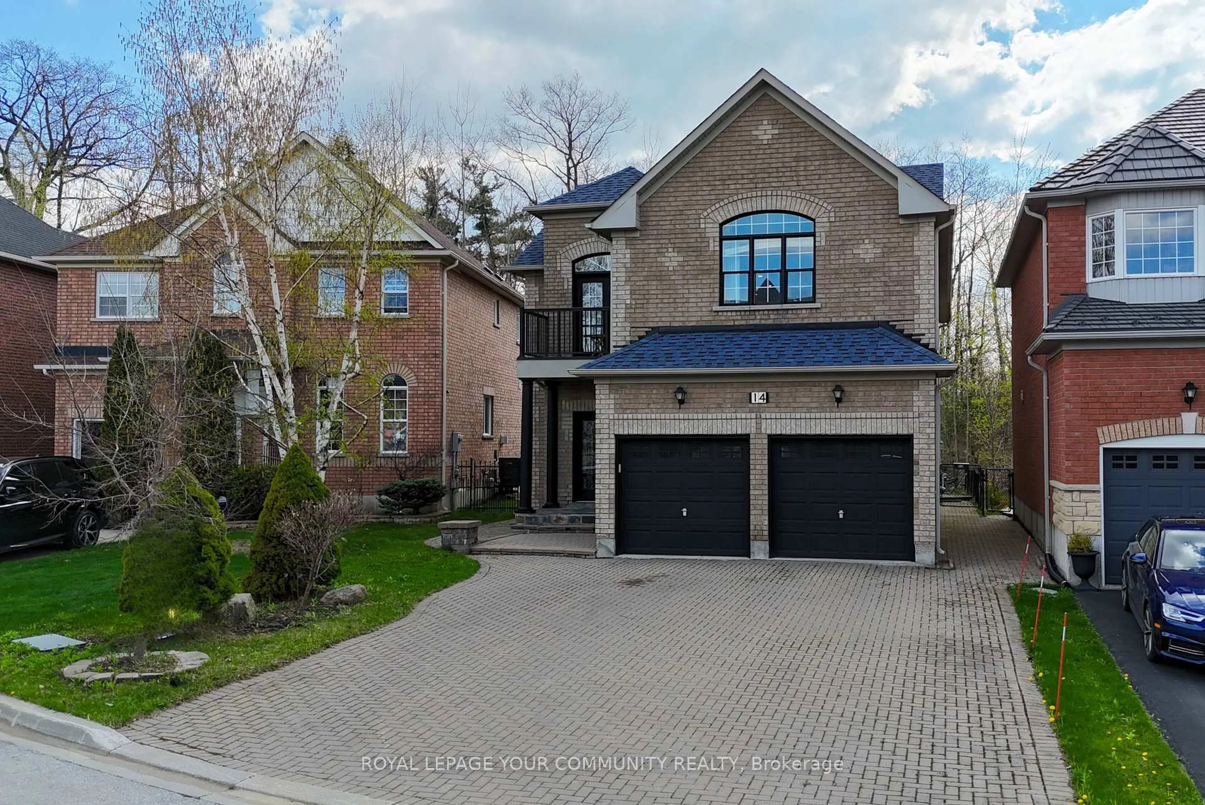 Home with brick exterior material, street for 14 Trish Dr, Richmond Hill Ontario L4E 5C5