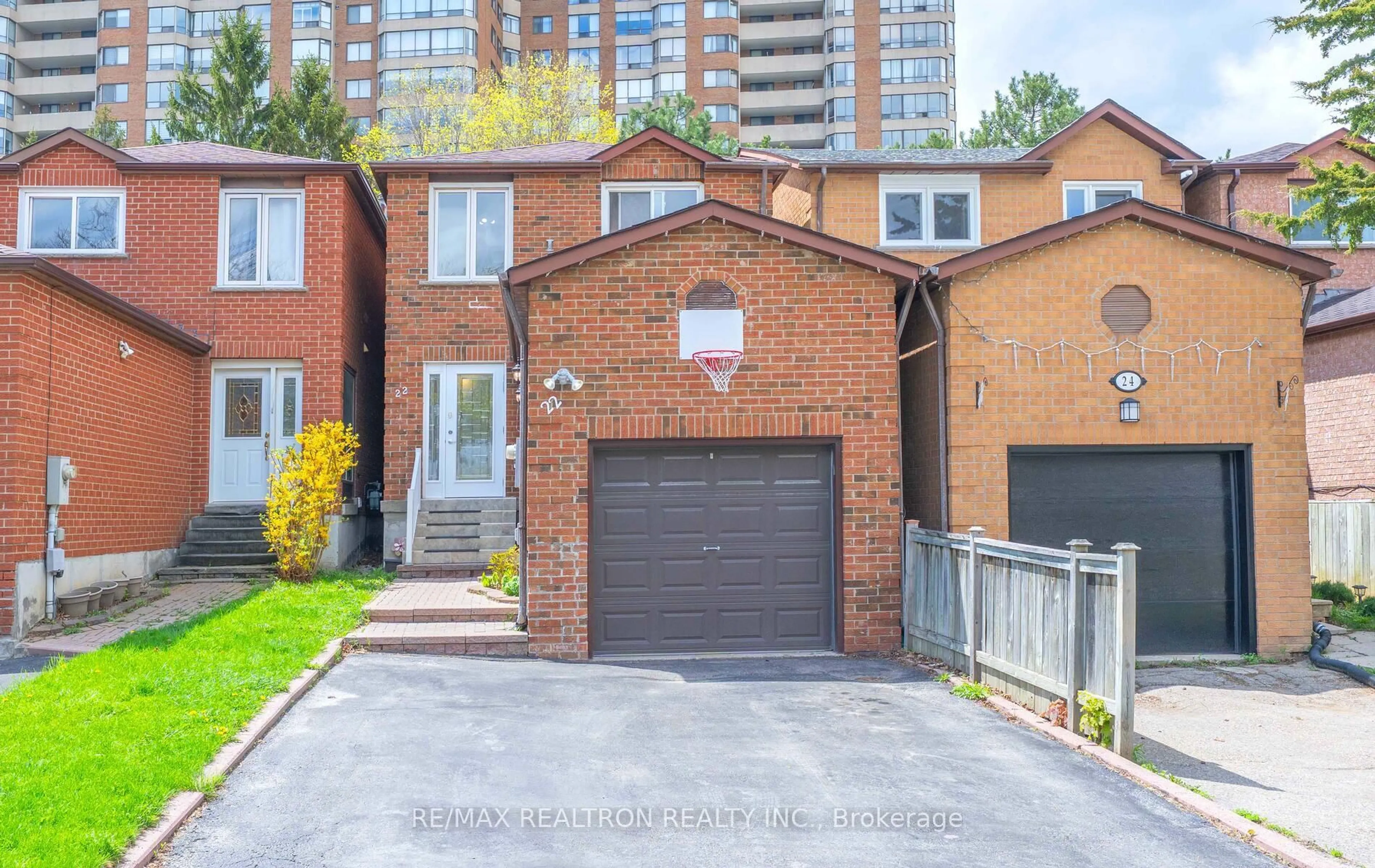 Home with brick exterior material, street for 22 Rejane Cres, Vaughan Ontario L4J 5A2