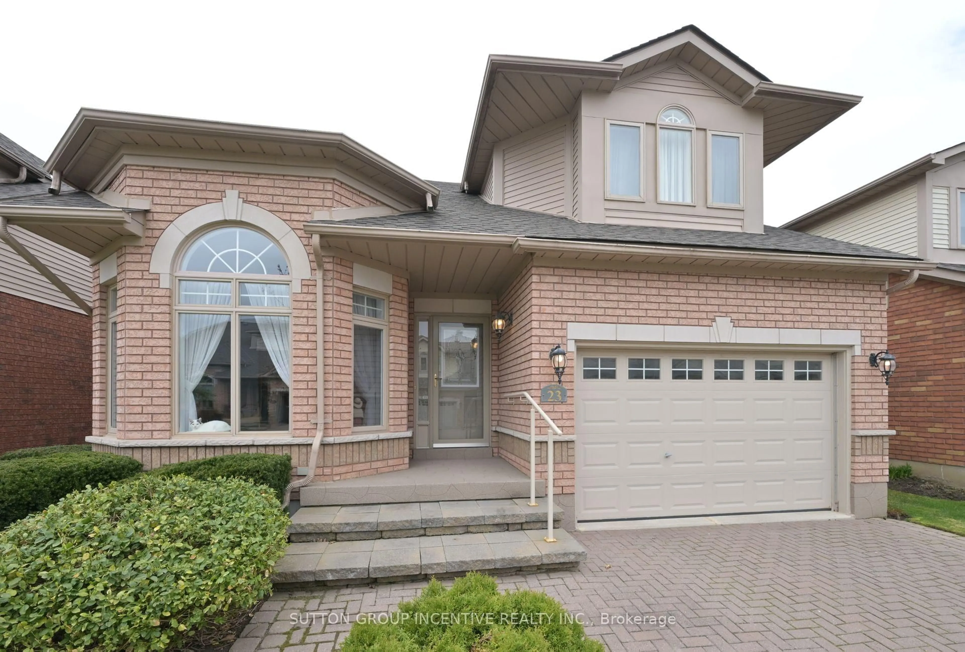 Home with brick exterior material, street for 23 Briar Gate Way, New Tecumseth Ontario L9R 2A7
