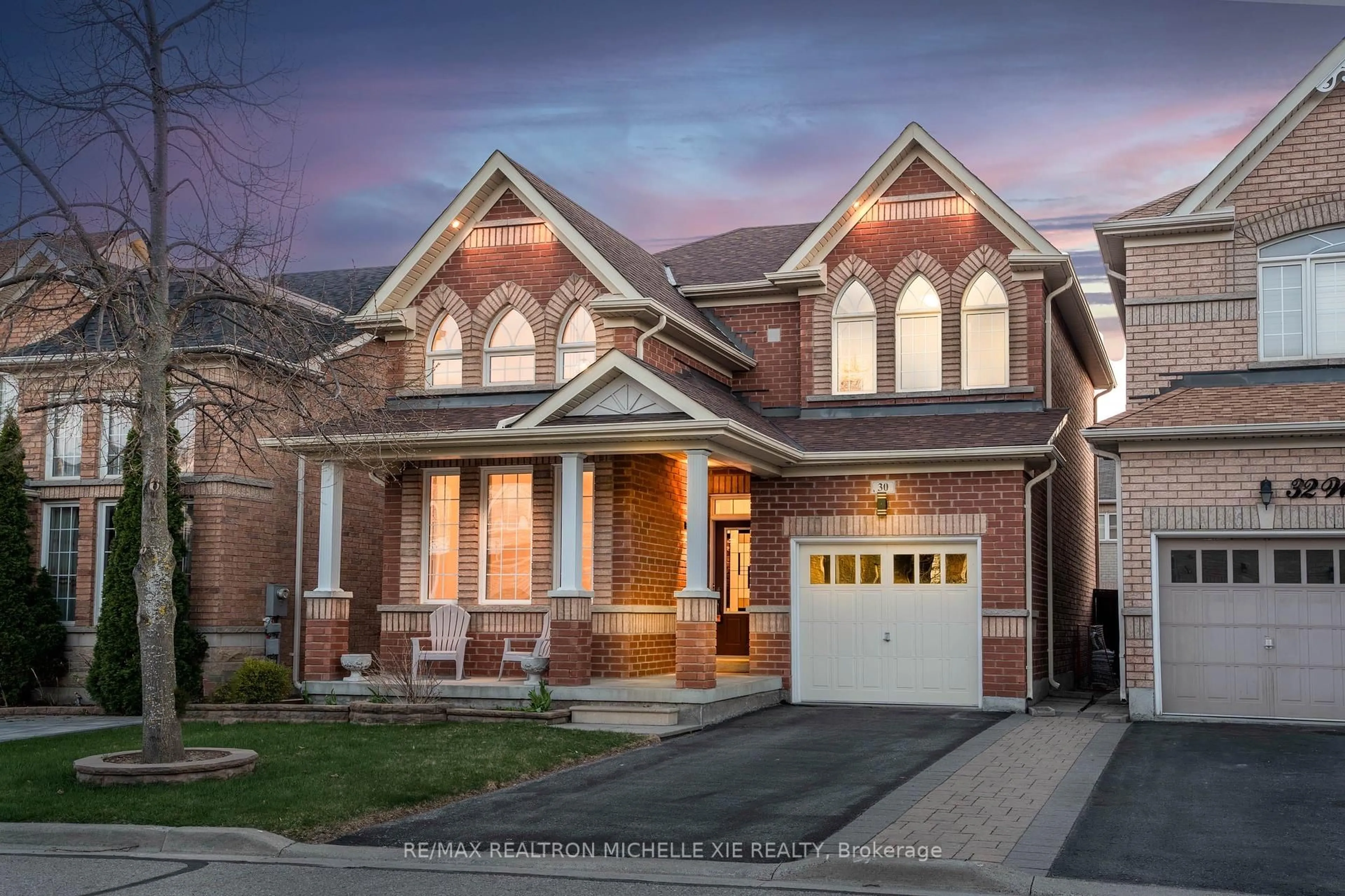 Home with brick exterior material, street for 30 Wickson St, Markham Ontario L6B 0M6