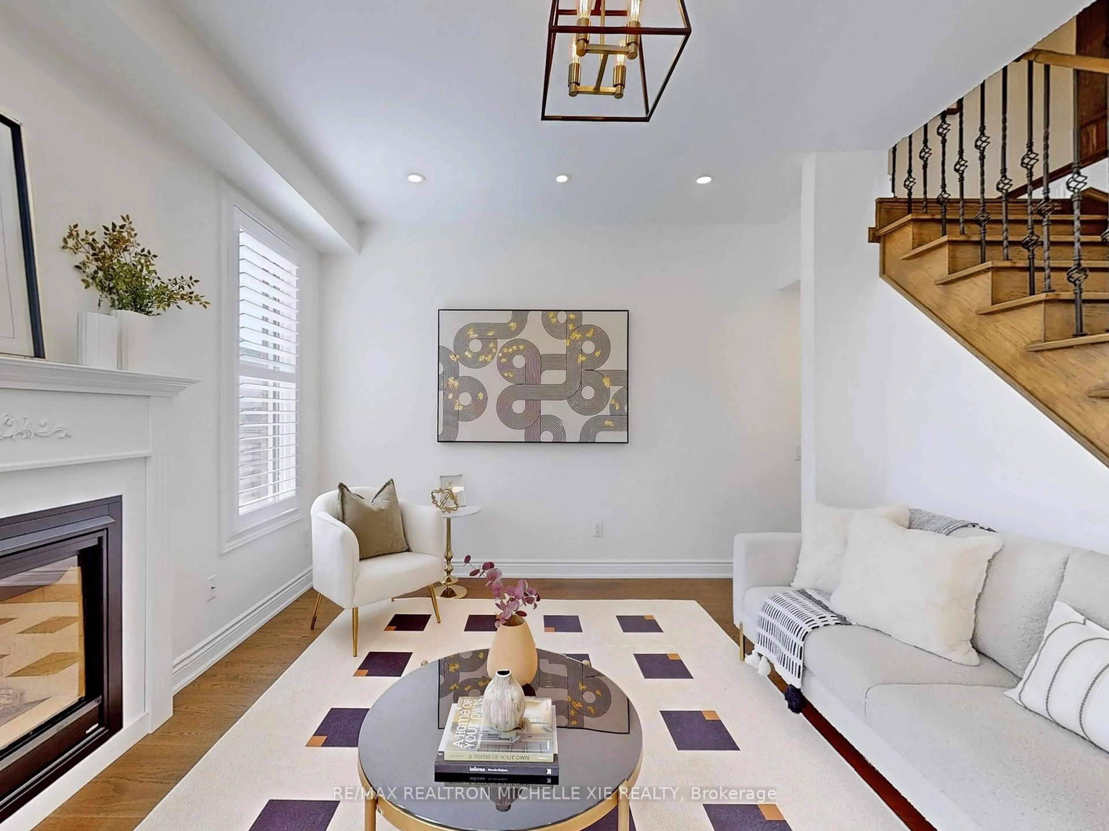 Living room with furniture, unknown for 30 Wickson St, Markham Ontario L6B 0M6