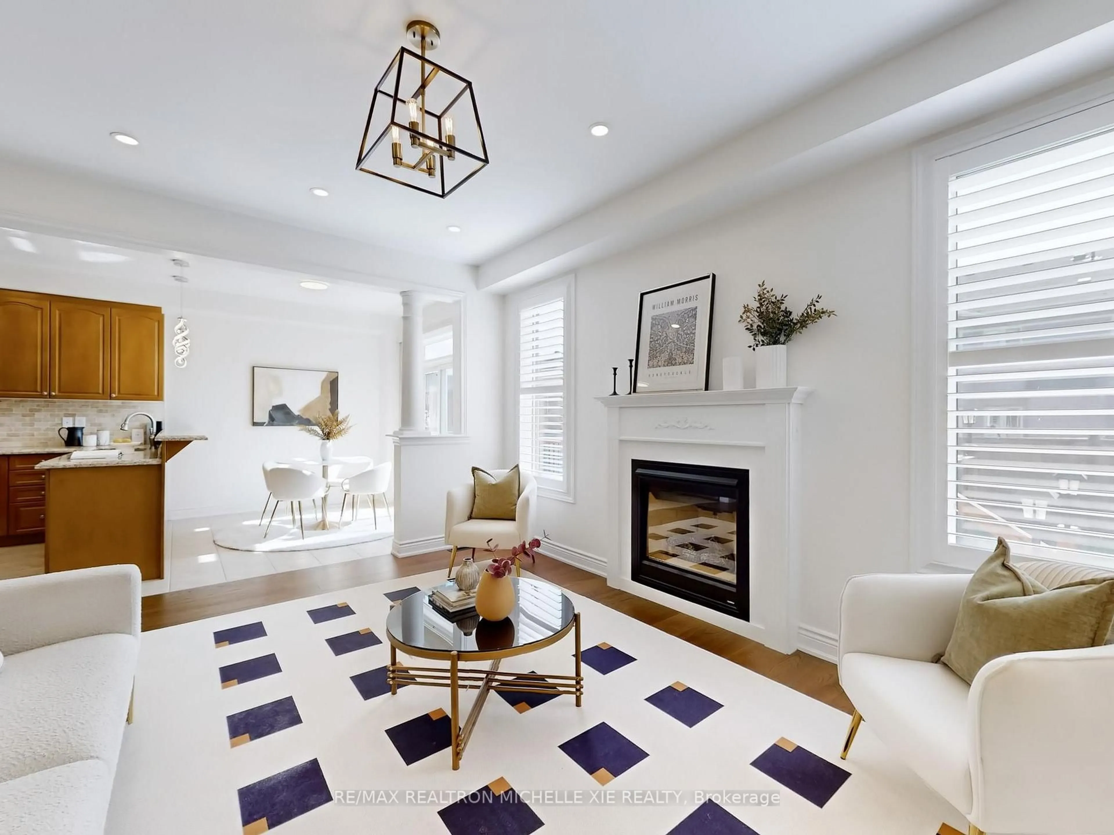 Living room with furniture, unknown for 30 Wickson St, Markham Ontario L6B 0M6