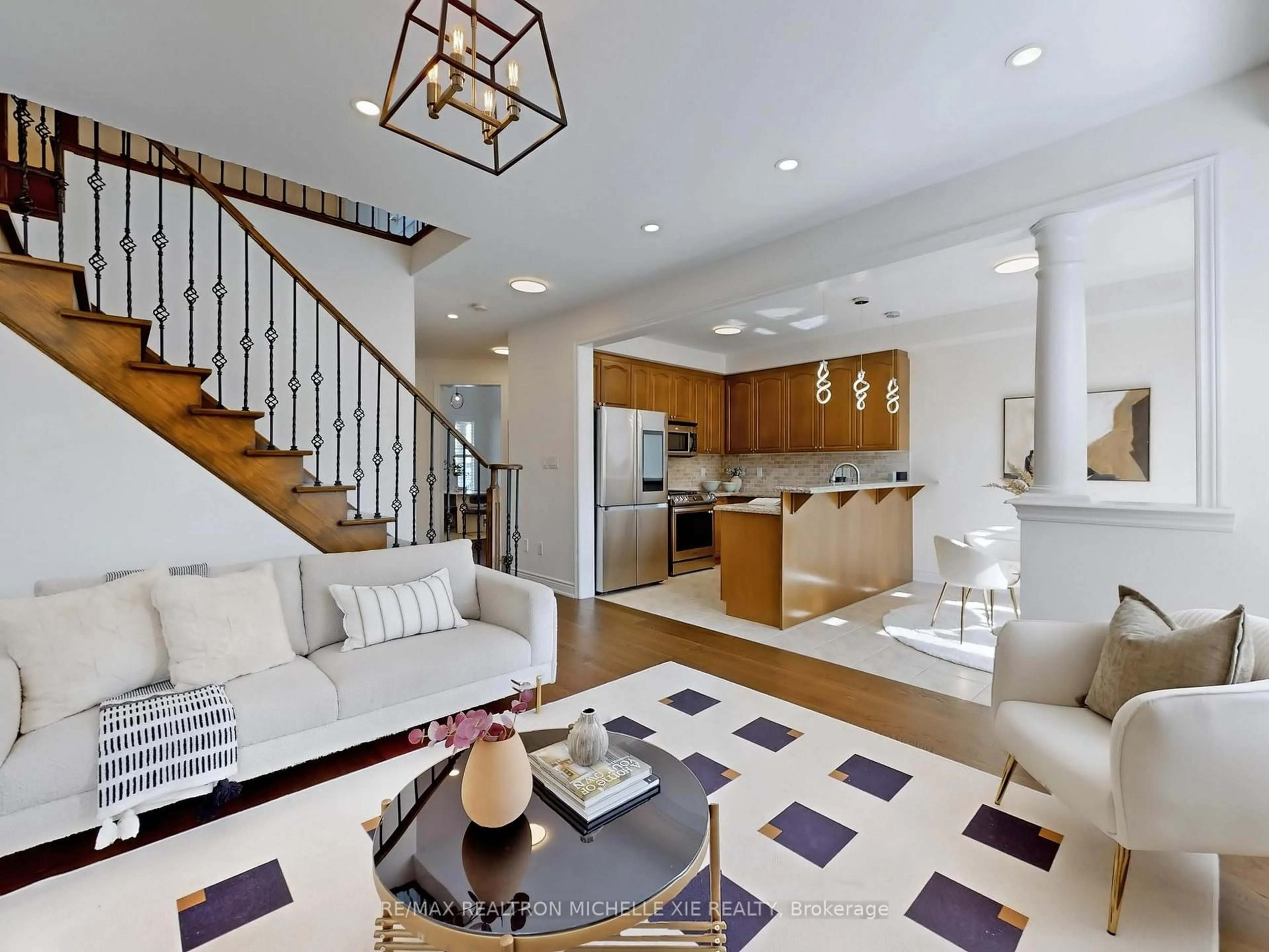 Open concept kitchen, unknown for 30 Wickson St, Markham Ontario L6B 0M6