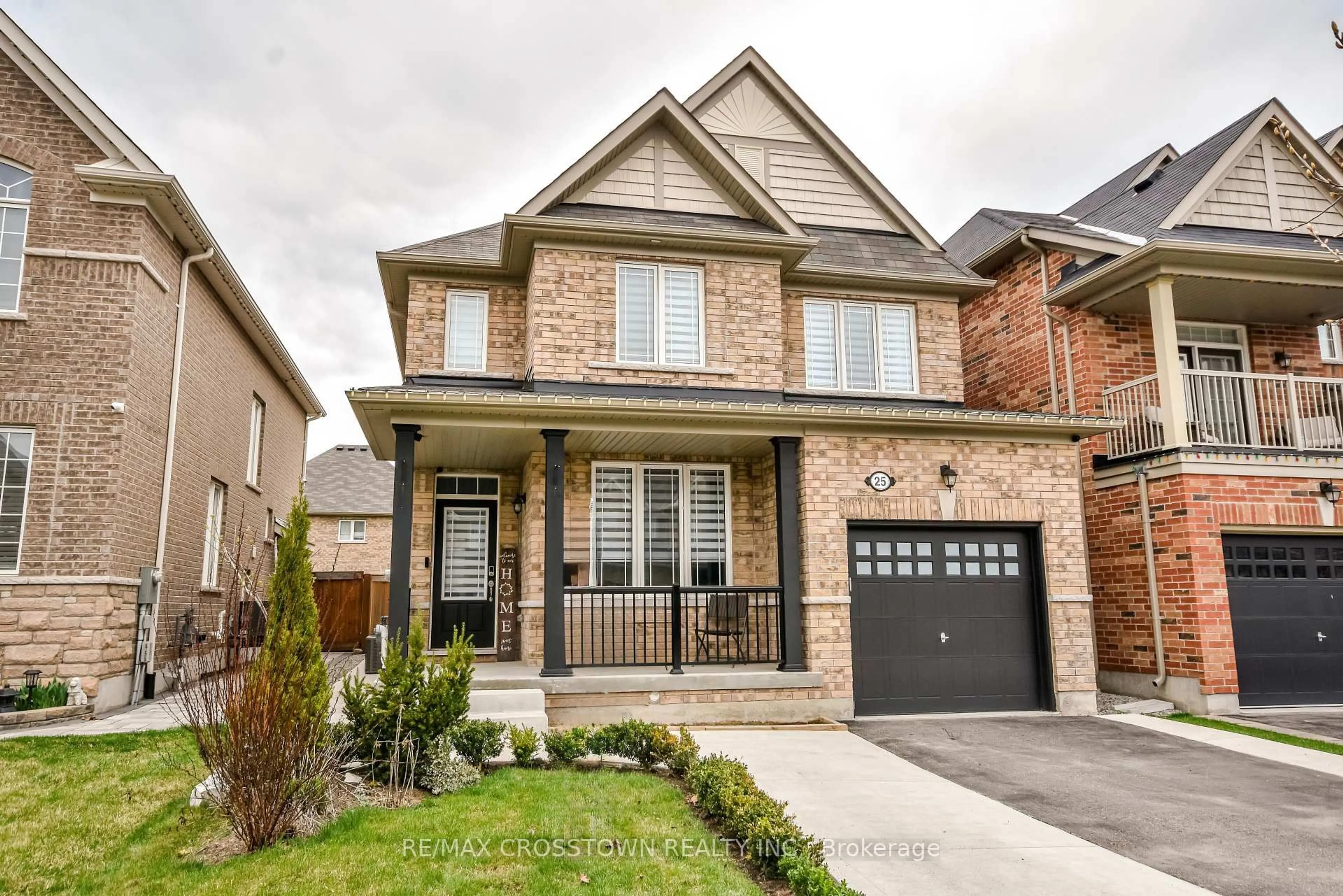 Home with brick exterior material, street for 25 Pierce Pl, New Tecumseth Ontario L0G 1W0