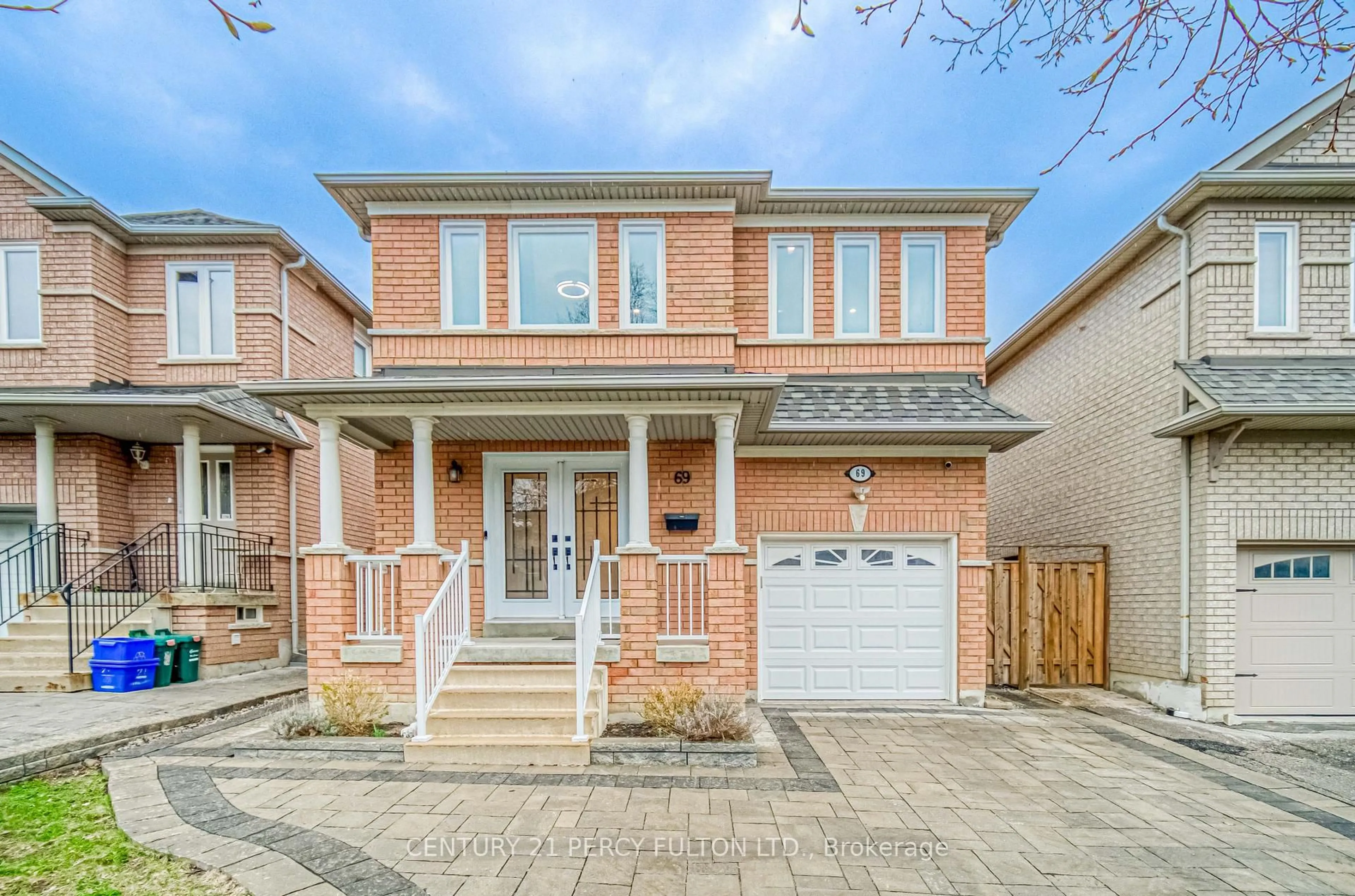 Home with brick exterior material, street for 69 Ray St, Markham Ontario L3R 4R6