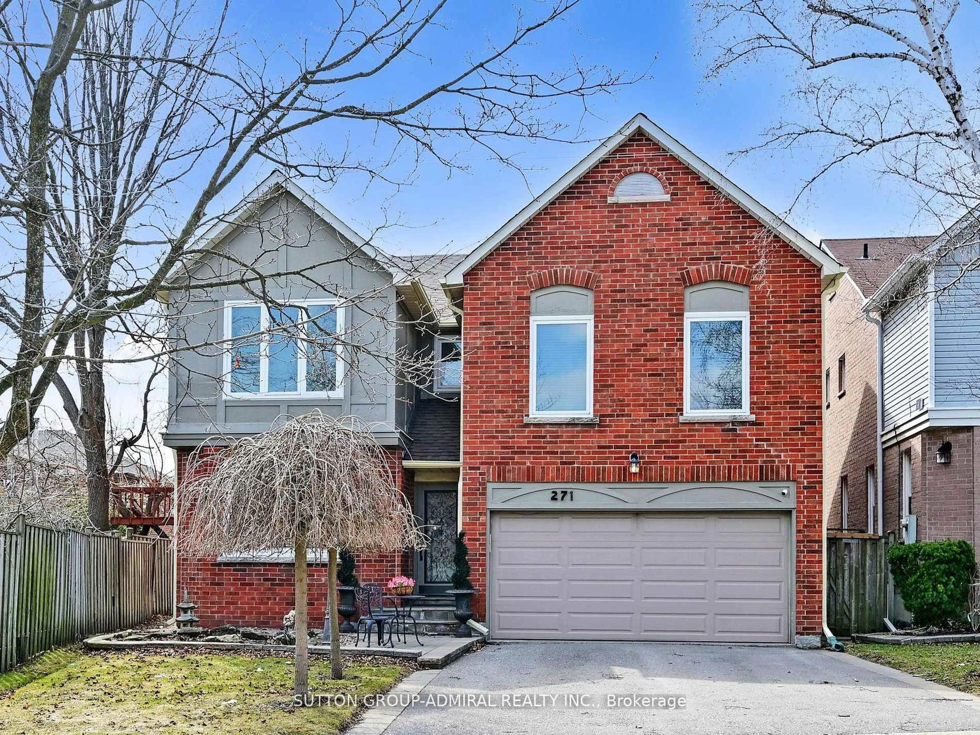 Home with brick exterior material, street for 271 Rose Green Dr, Vaughan Ontario L4J 4S8