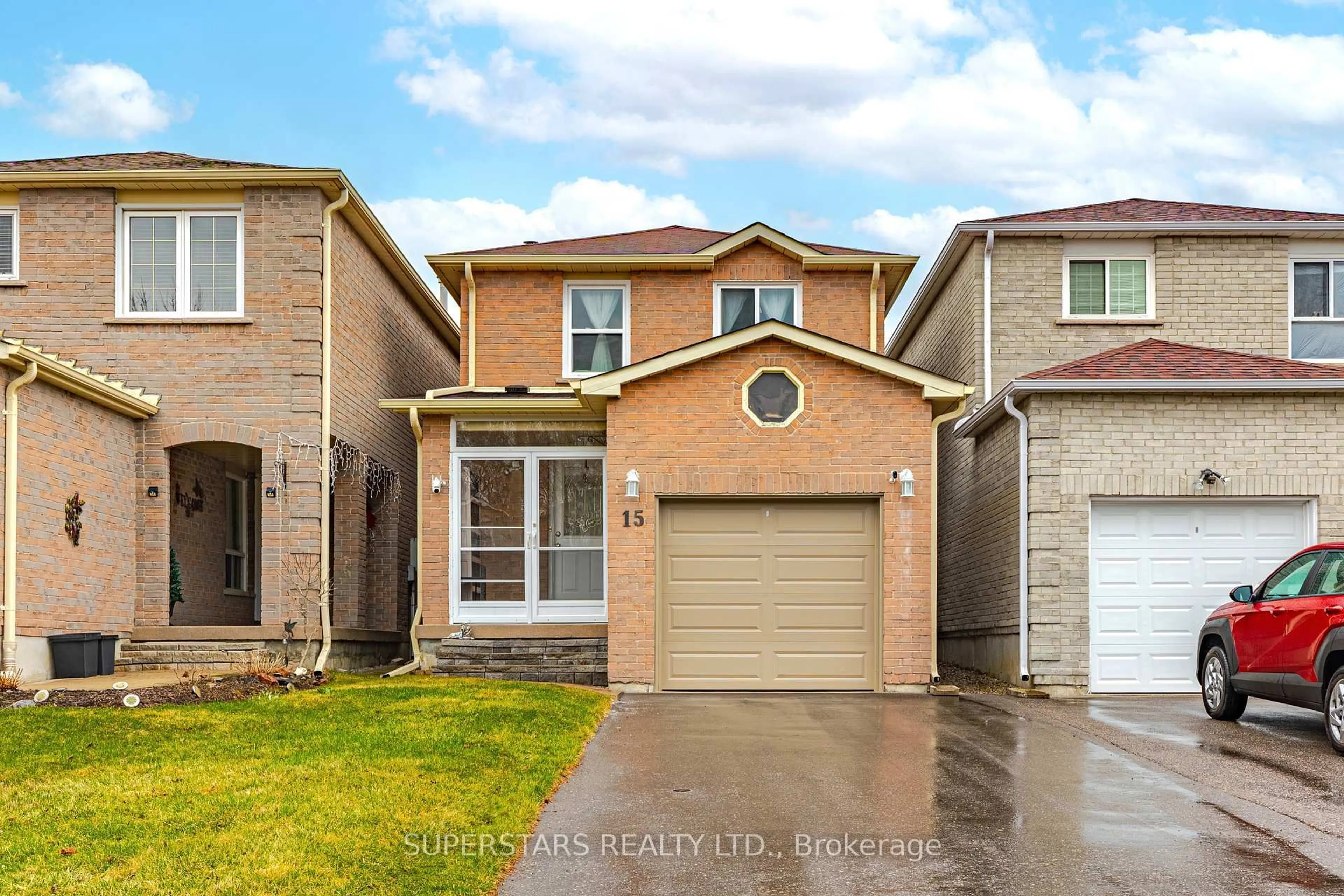 Home with brick exterior material, street for 15 Harness Circ, Markham Ontario L3S 1X8