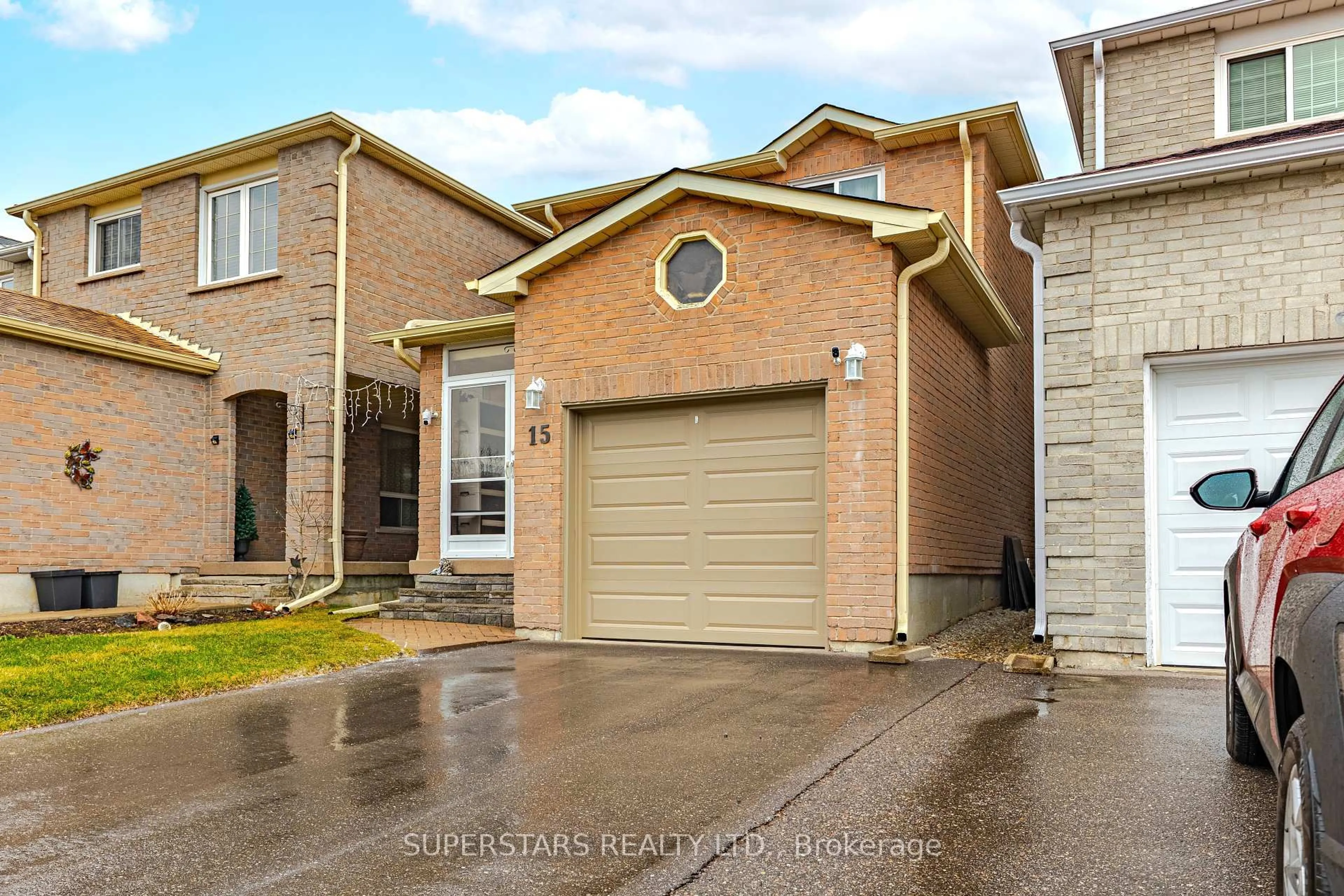 Home with brick exterior material, street for 15 Harness Circ, Markham Ontario L3S 1X8