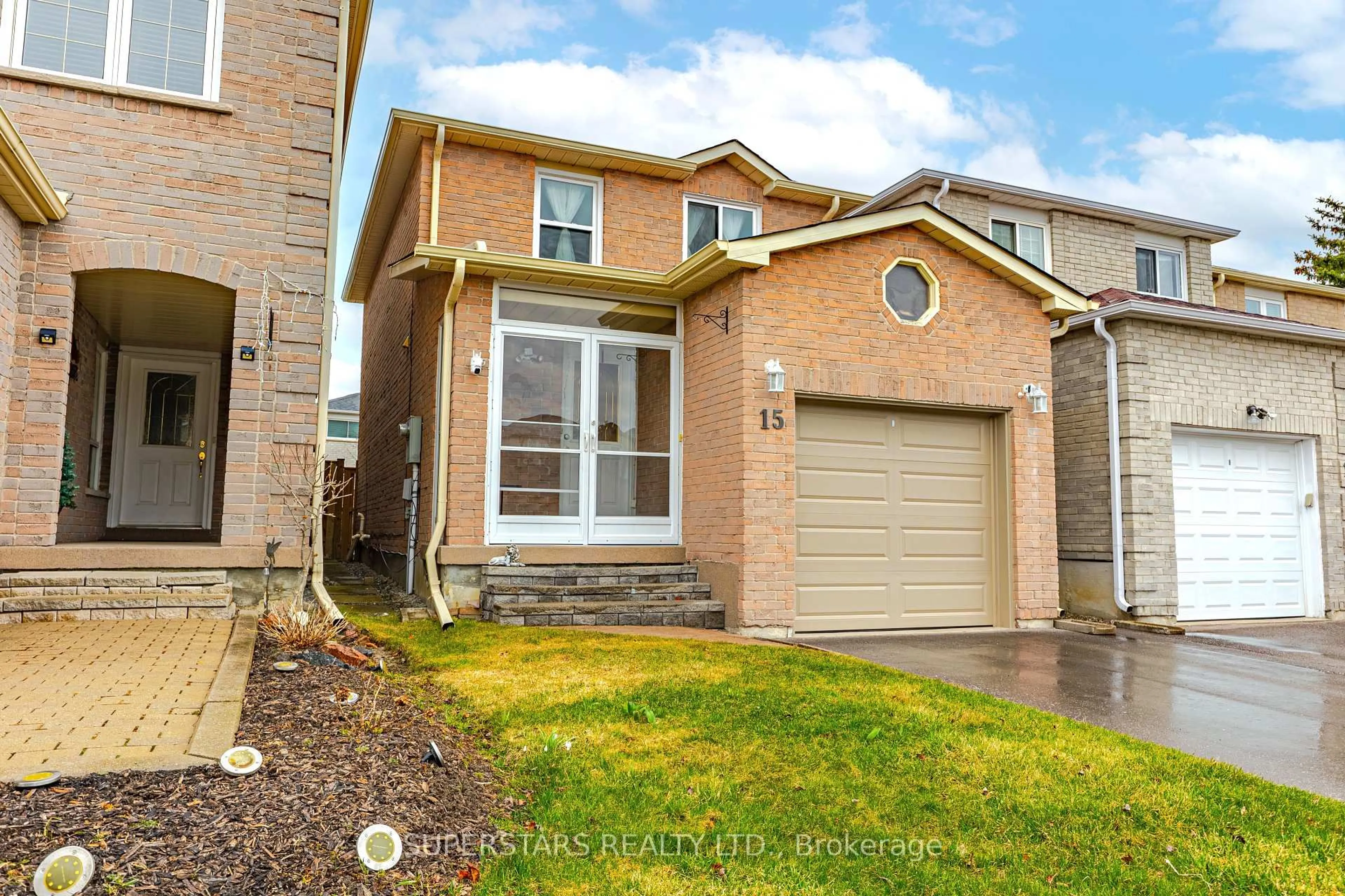 Home with brick exterior material, street for 15 Harness Circ, Markham Ontario L3S 1X8