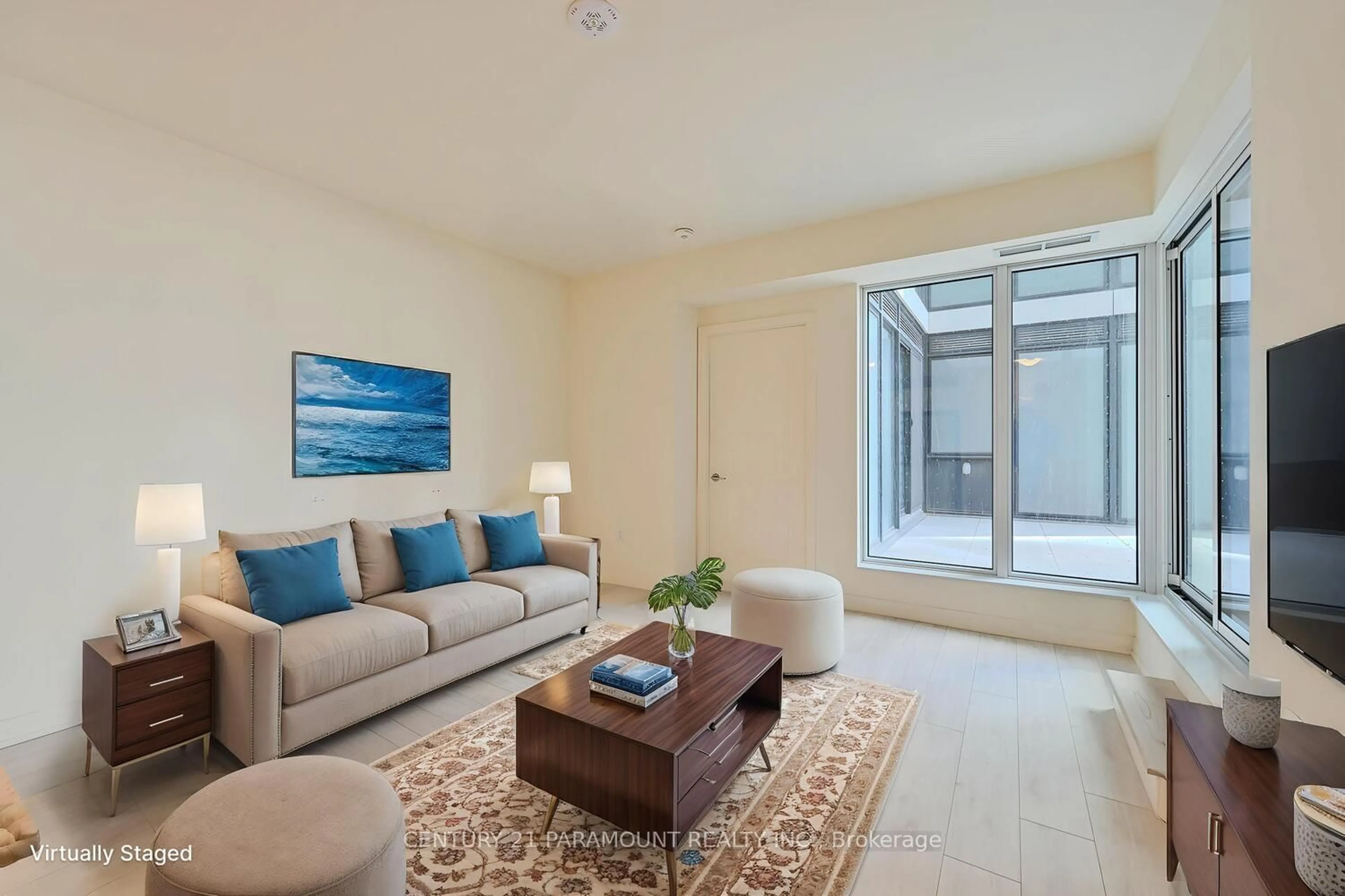 Living room with furniture, unknown for 9000 Jane St #220, Vaughan Ontario L4K 2M9