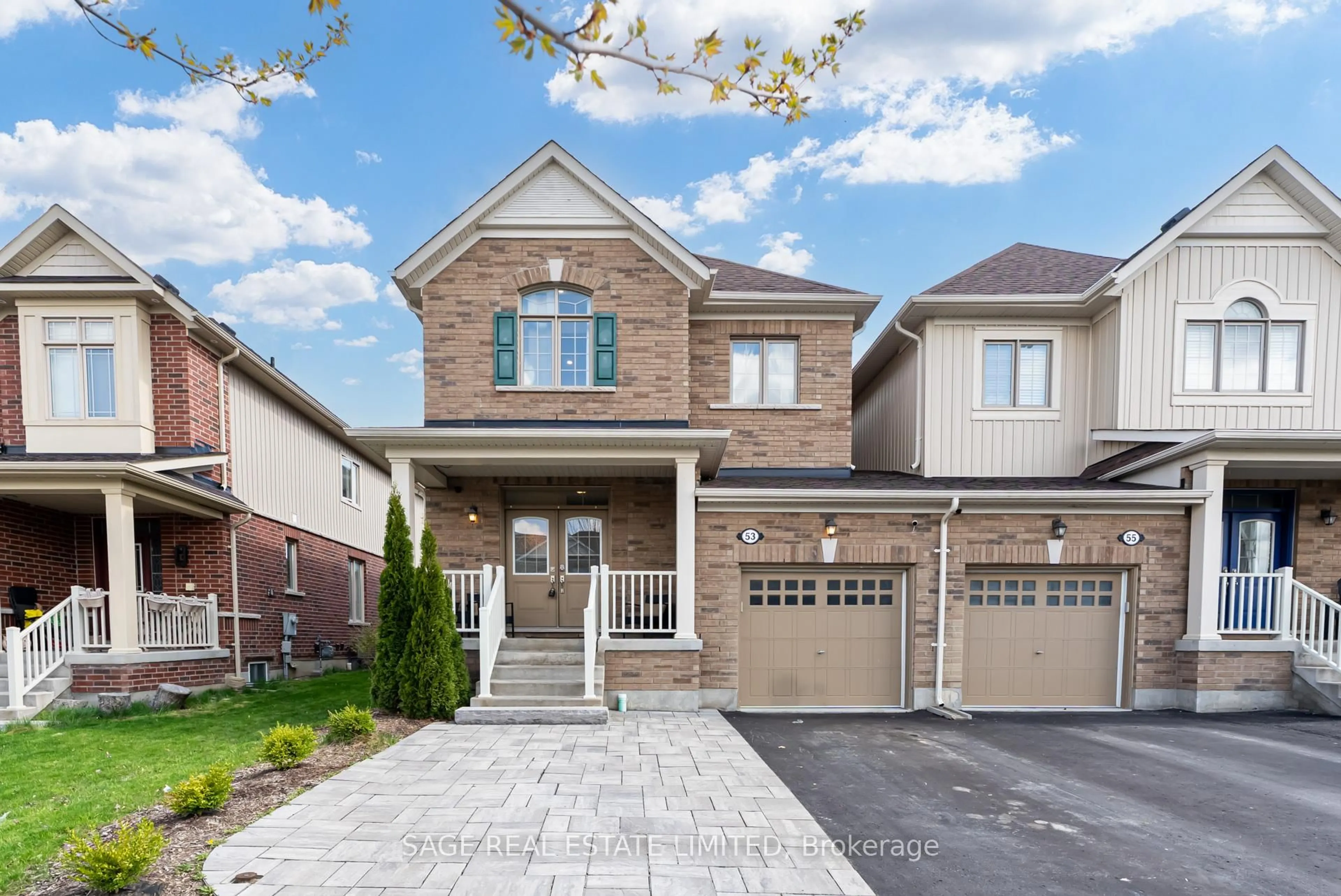 Home with brick exterior material, street for 53 Sharpe Cres, New Tecumseth Ontario L0G 1W0