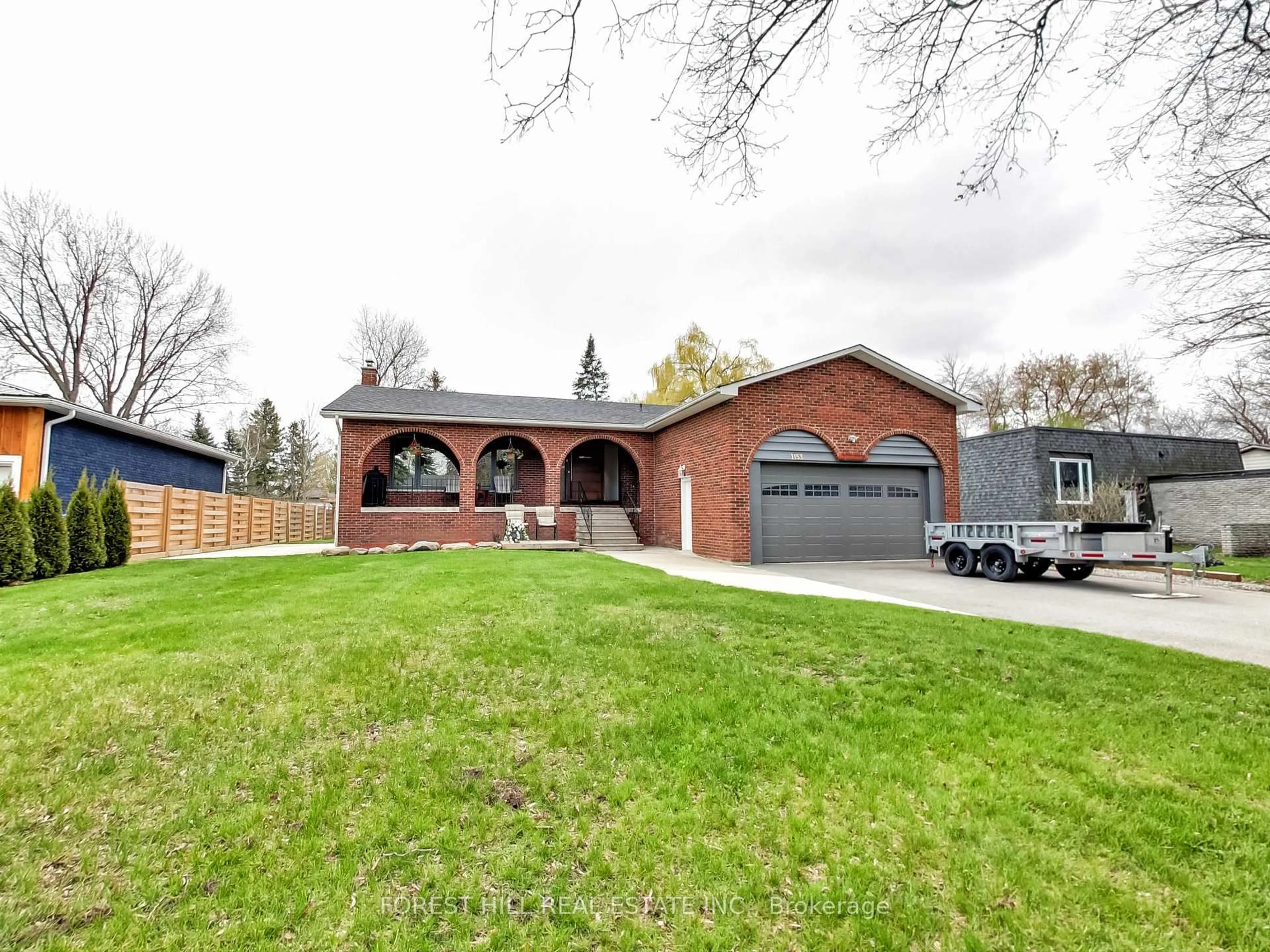 Home with brick exterior material, street for 1153 Vernor Dr, Innisfil Ontario L0L 1R0