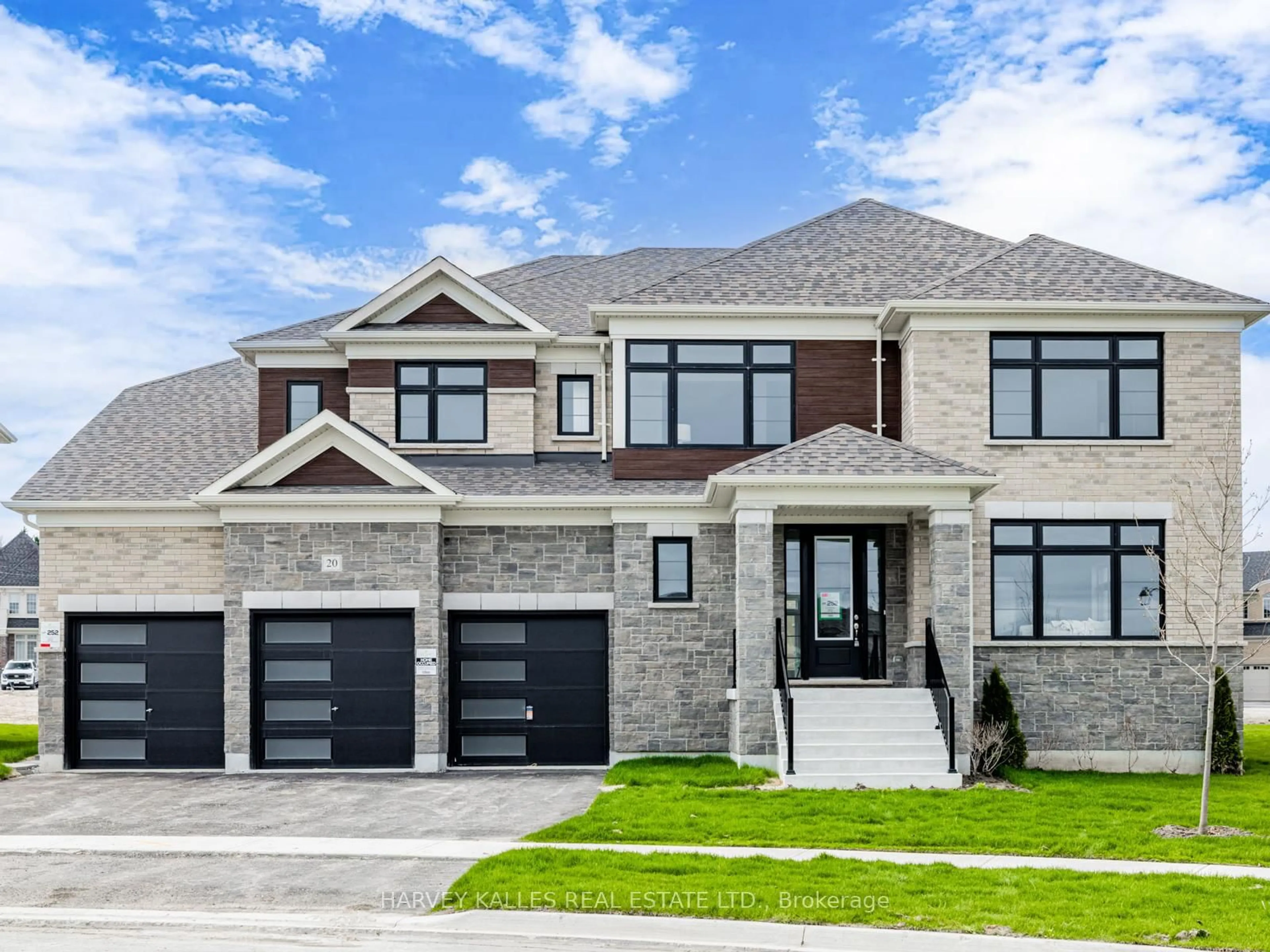 Home with brick exterior material, street for 20 Twinleaf Cres, Adjala-Tosorontio Ontario L0G 1W0