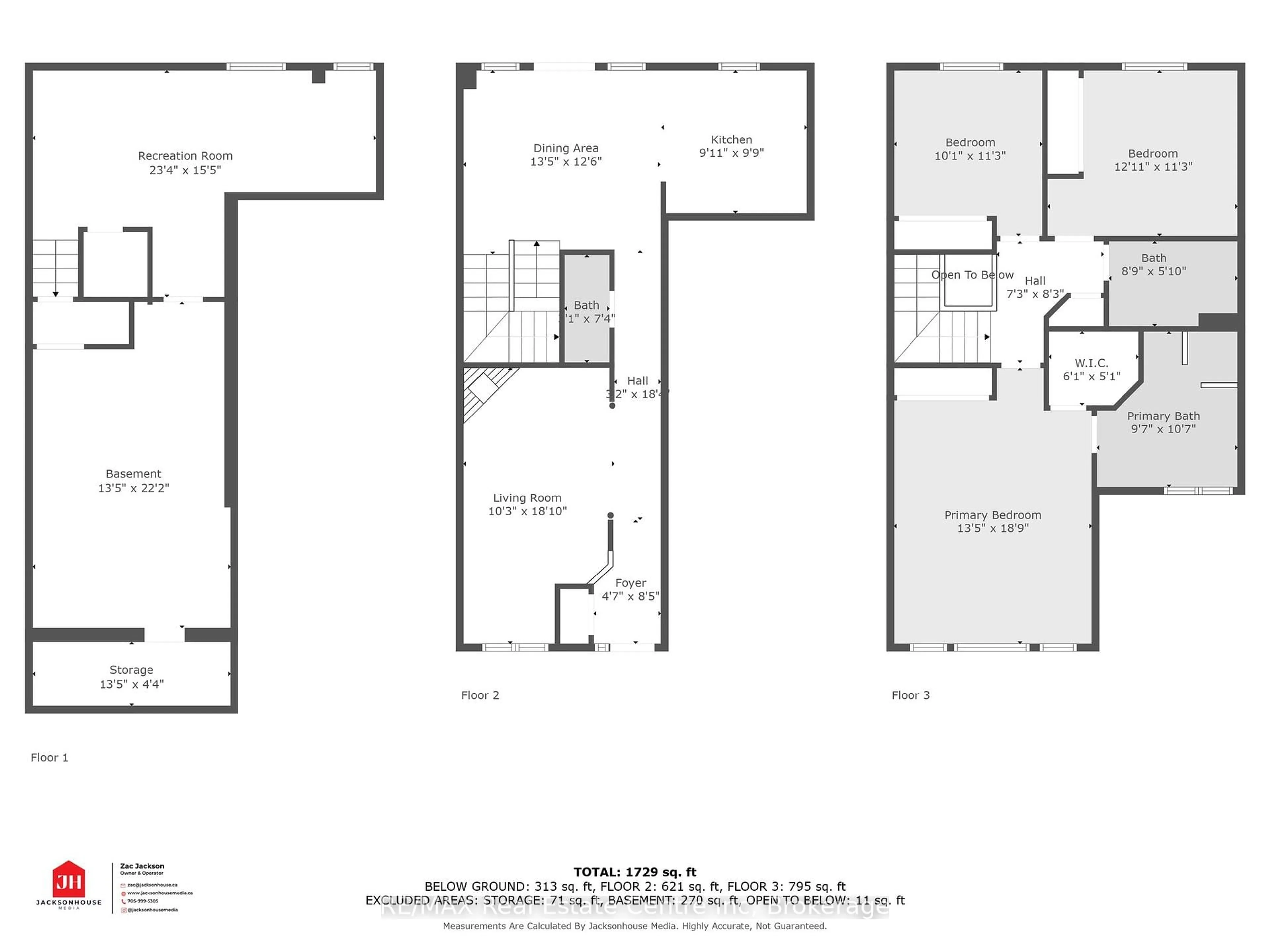 Floor plan for 102 Gail Parks Cres, Newmarket Ontario L3X 3C1
