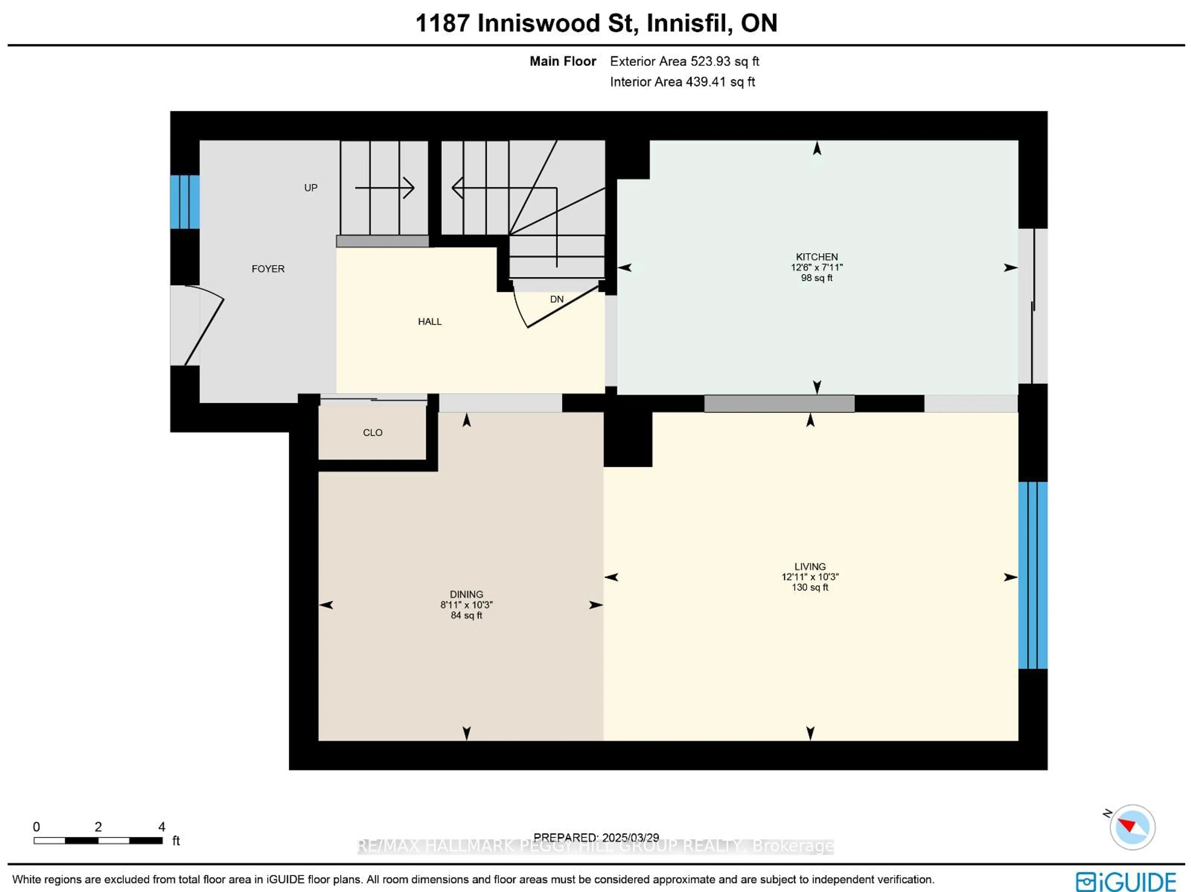 Floor plan for 1187 Inniswood St, Innisfil Ontario L9S 1X9
