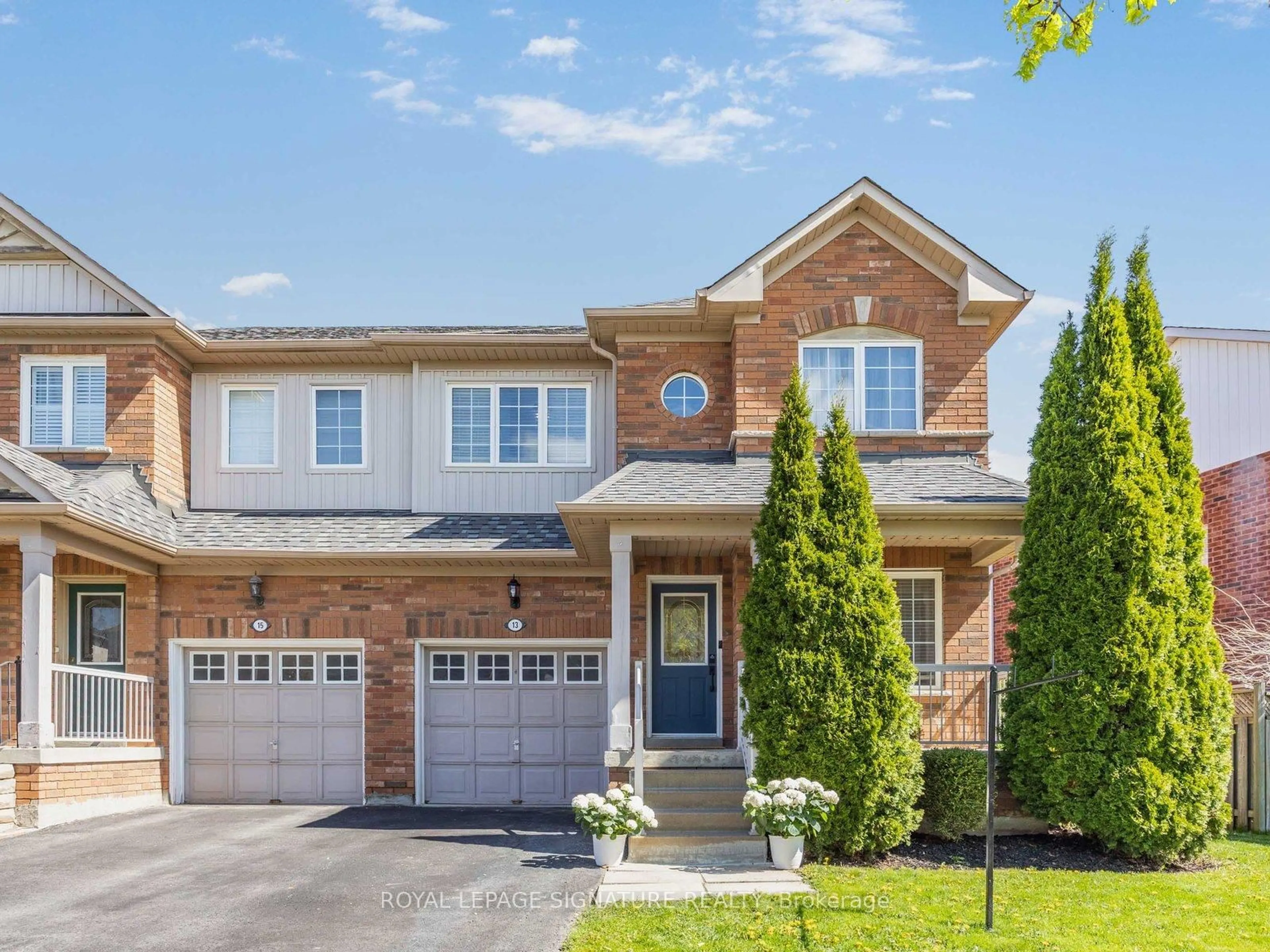 Home with brick exterior material, street for 13 Trailsbrook Terr, Markham Ontario L6C 1C7