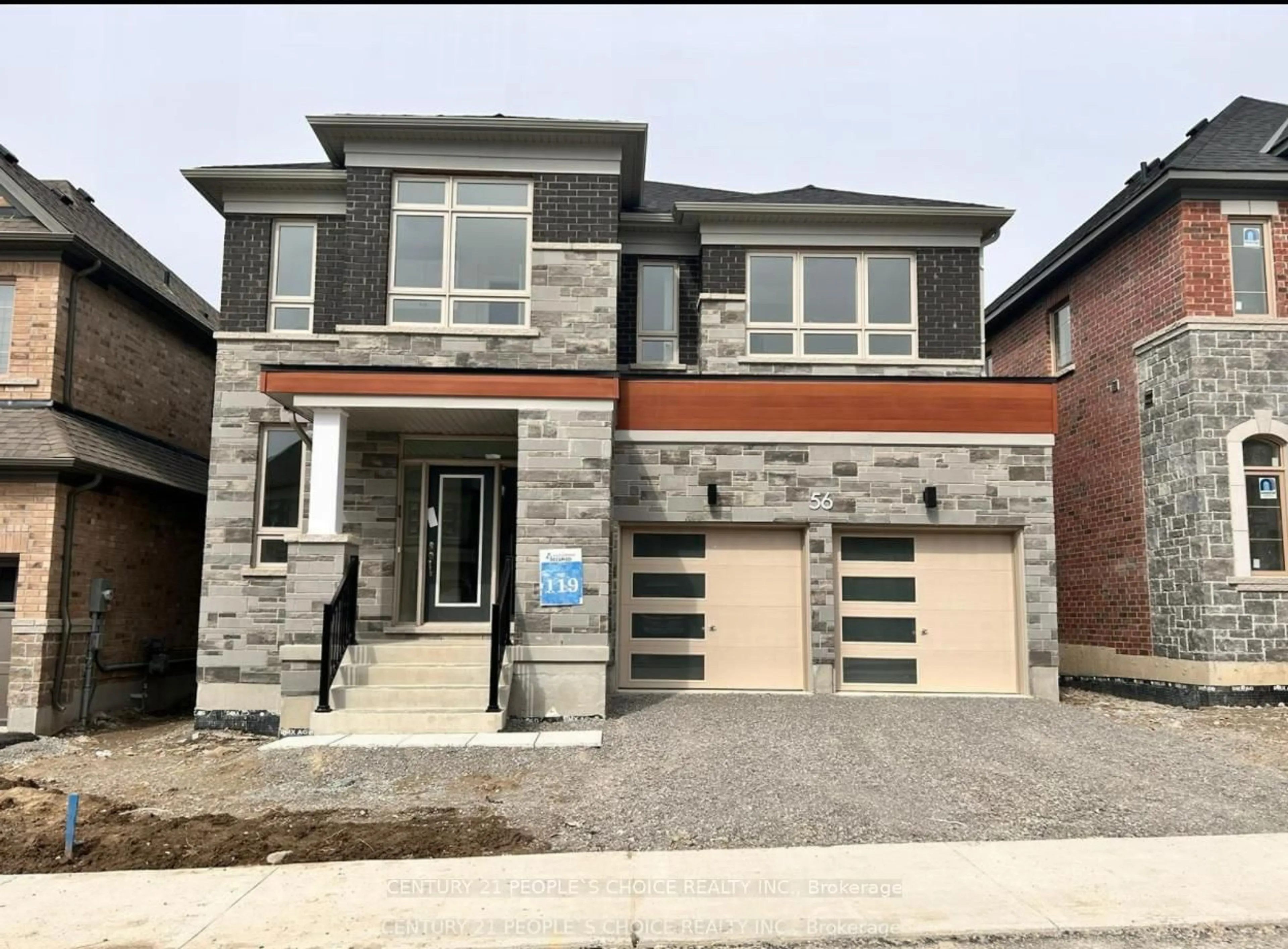 Home with brick exterior material, street for 56 Plank Rd, Bradford West Gwillimbury Ontario L3Z 4N3