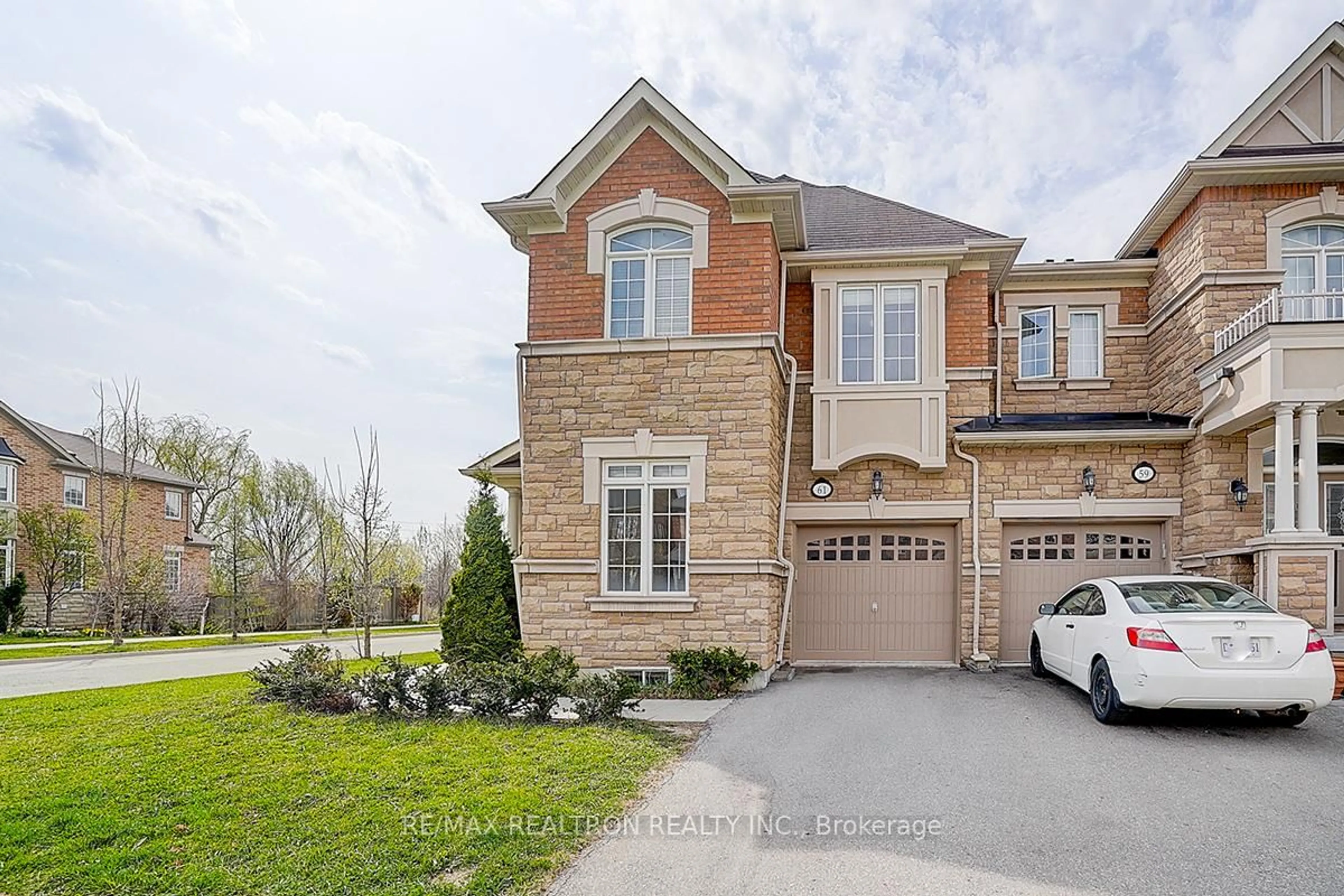 Home with brick exterior material, street for 61 Warbler Ave, Vaughan Ontario L6A 0X7