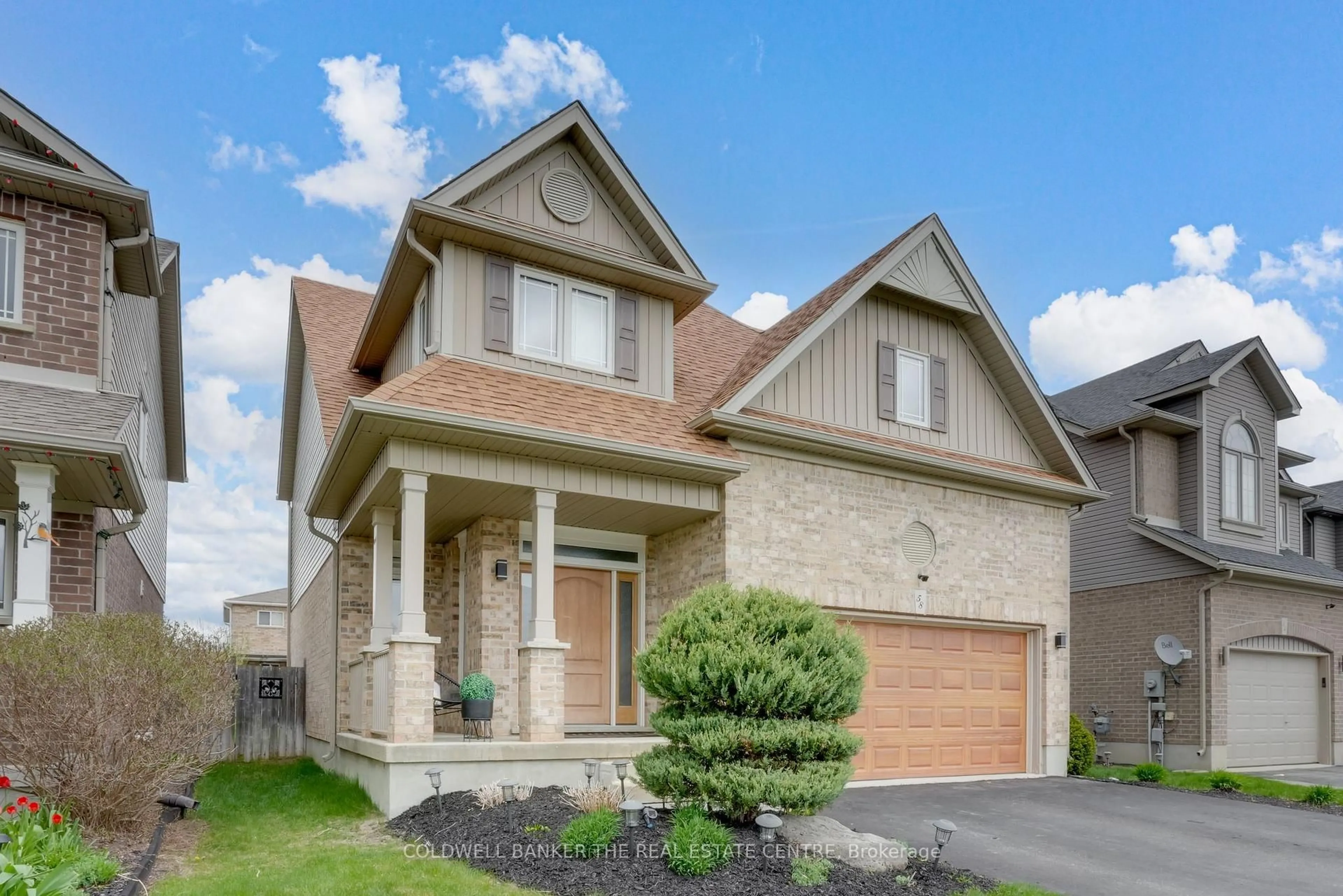 Home with brick exterior material, street for 58 Stevenson St, Essa Ontario L3W 0P4