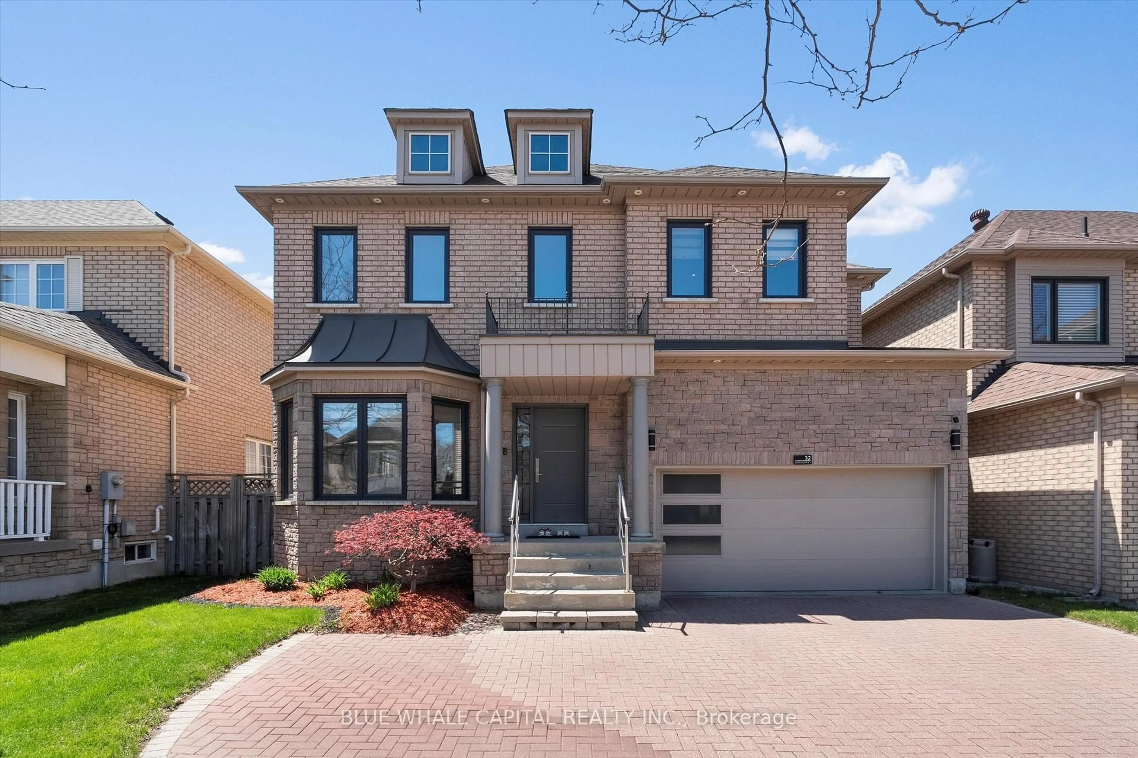 Home with brick exterior material, street for 32 Berringer St, Richmond Hill Ontario L4B 3T8