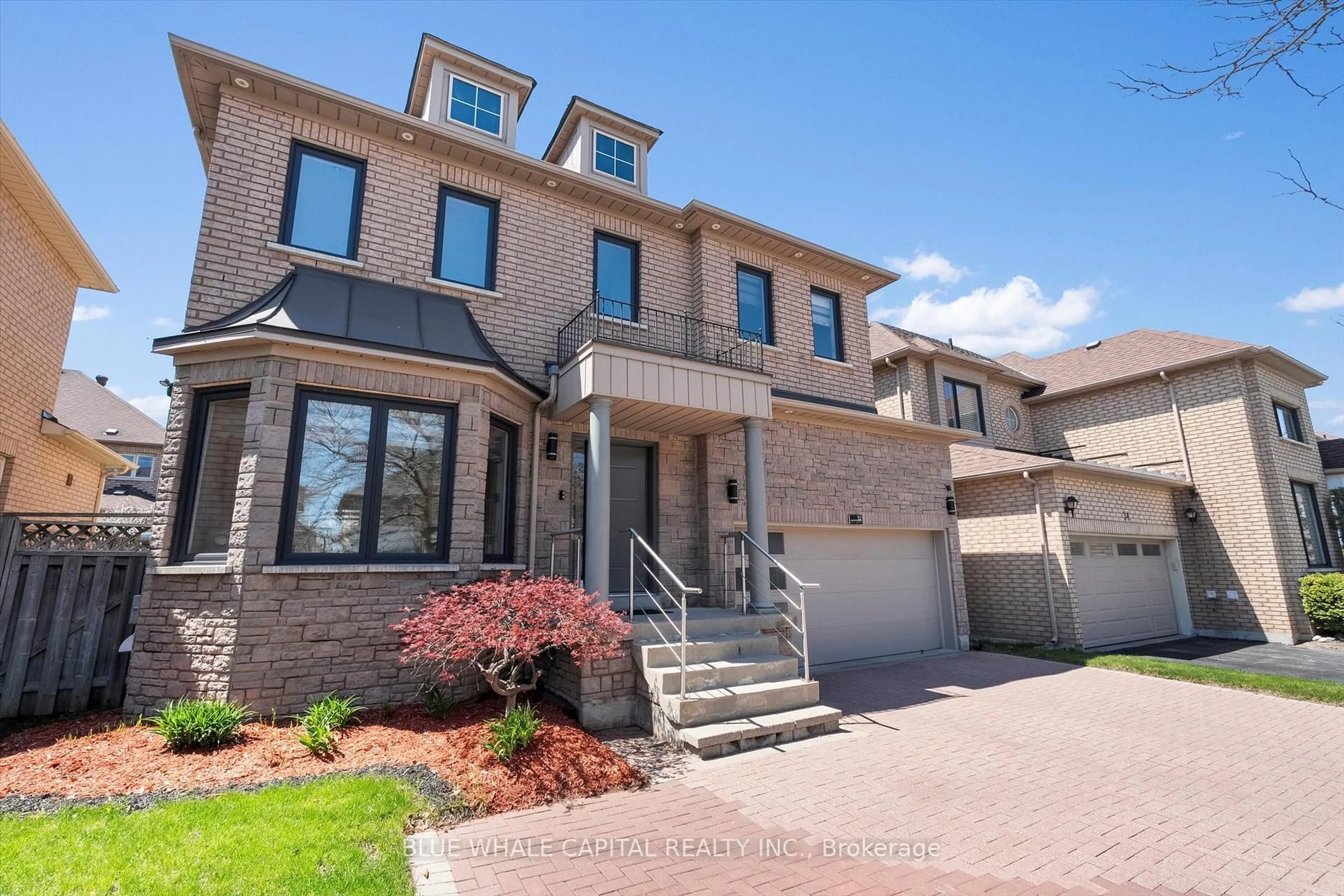 Home with brick exterior material, street for 32 Berringer St, Richmond Hill Ontario L4B 3T8