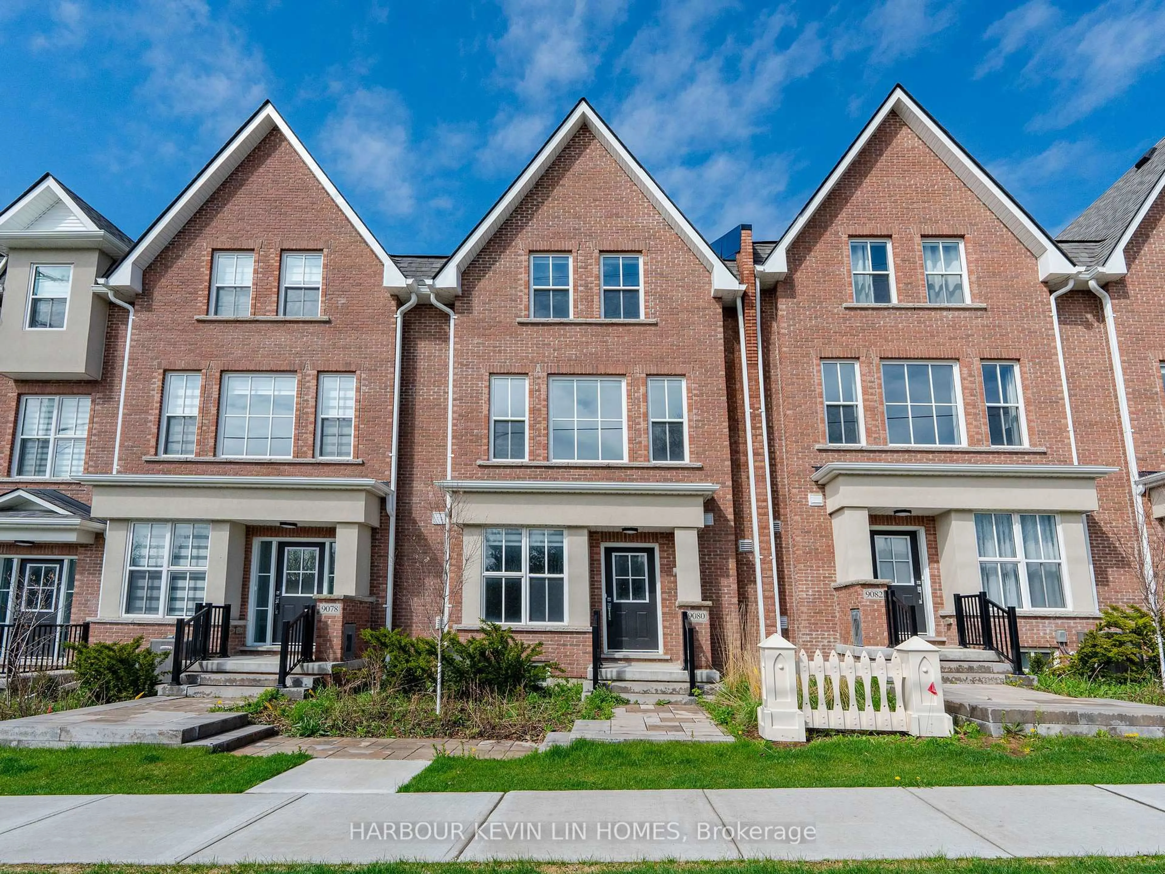 Home with brick exterior material, street for 9080 Woodbine Ave, Markham Ontario L3R 0J8