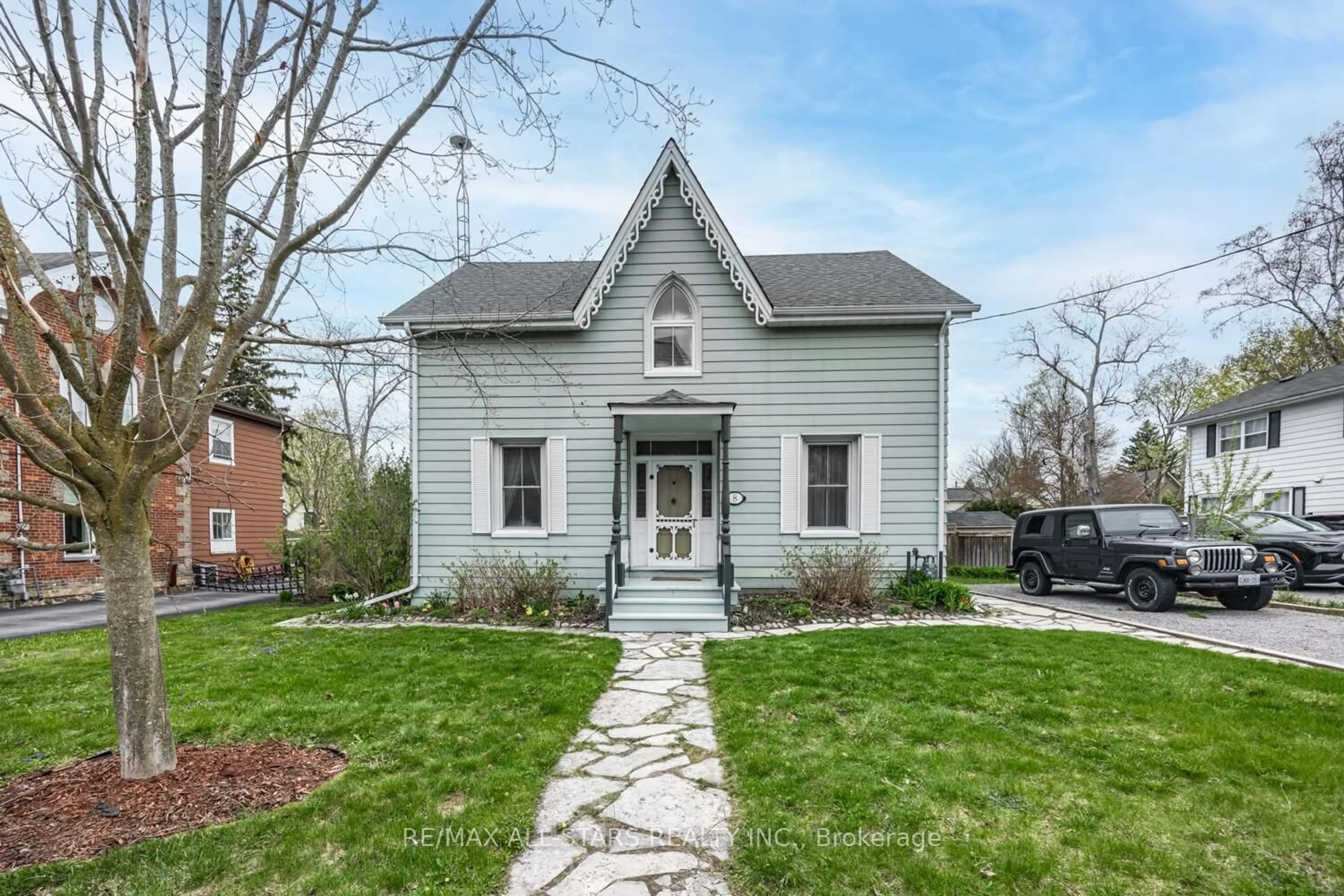 Home with brick exterior material, street for 8 Albert St, Whitchurch-Stouffville Ontario L4A 4H1