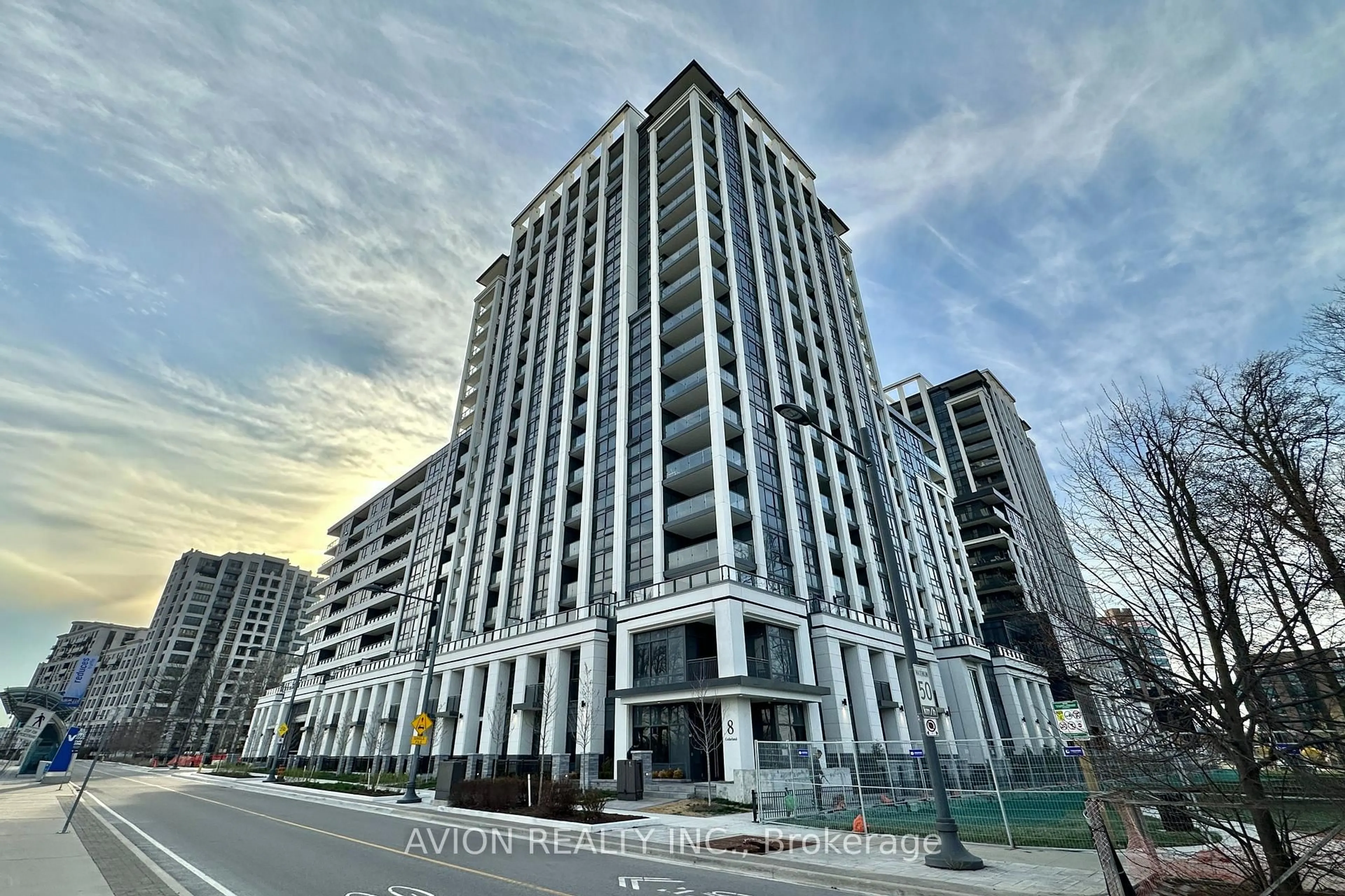 A pic from outside/outdoor area/front of a property/back of a property/a pic from drone, unknown for 9 Clegg Rd #808, Markham Ontario L6G 0H3