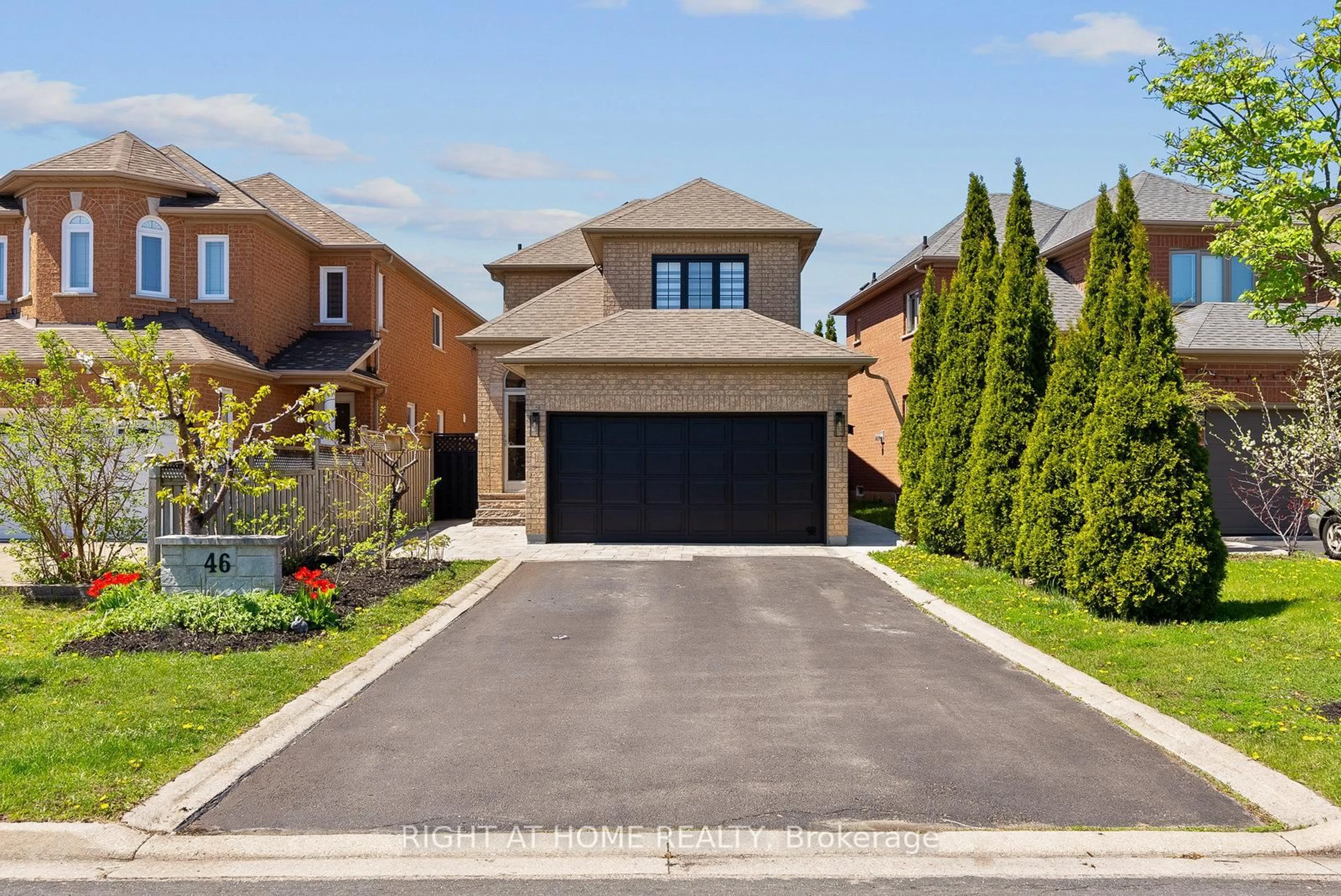 Home with brick exterior material, street for 46 ELENA Cres, Vaughan Ontario L6A 2J4