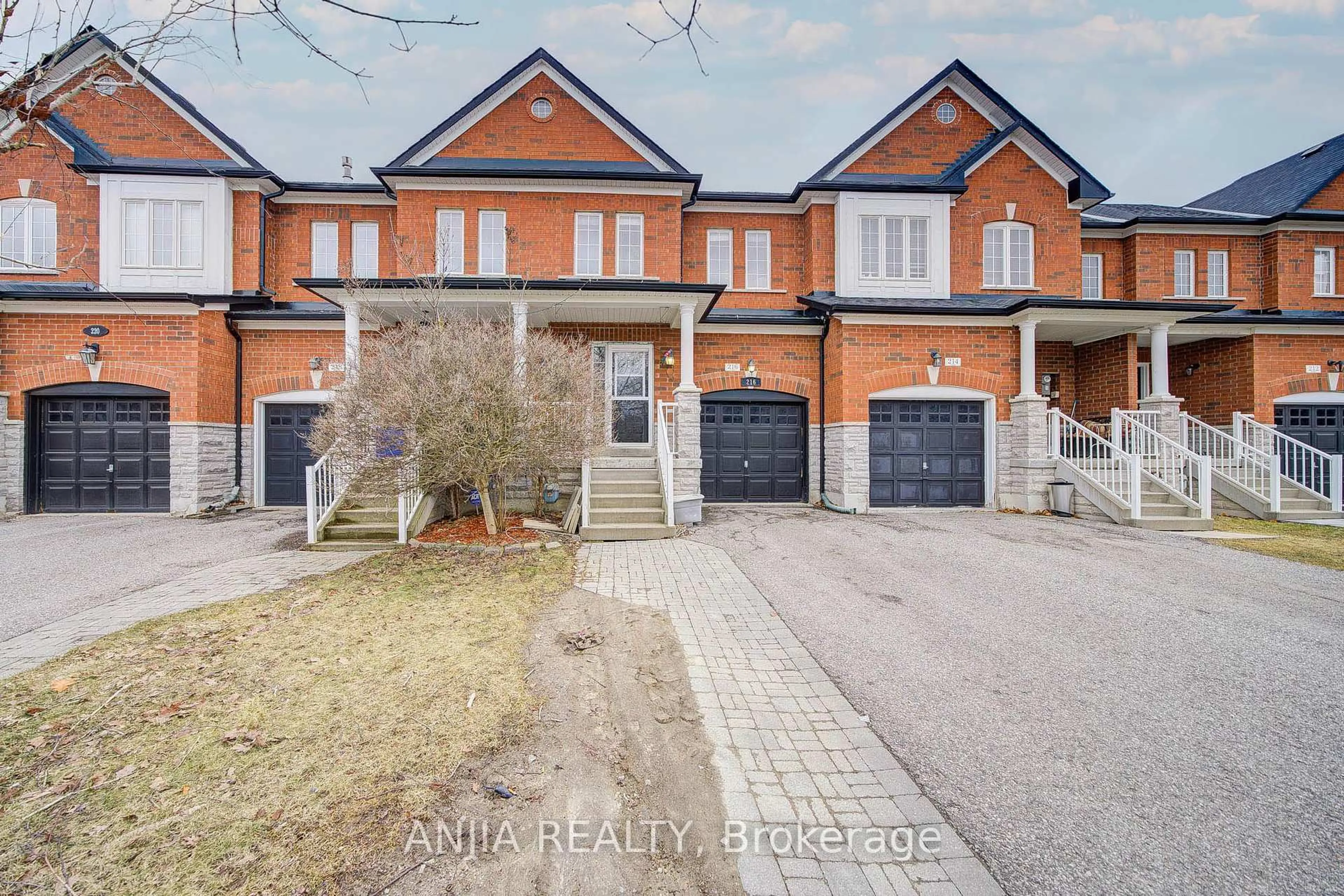 Home with brick exterior material, street for 216 Zokol Dr, Aurora Ontario L4G 0B8