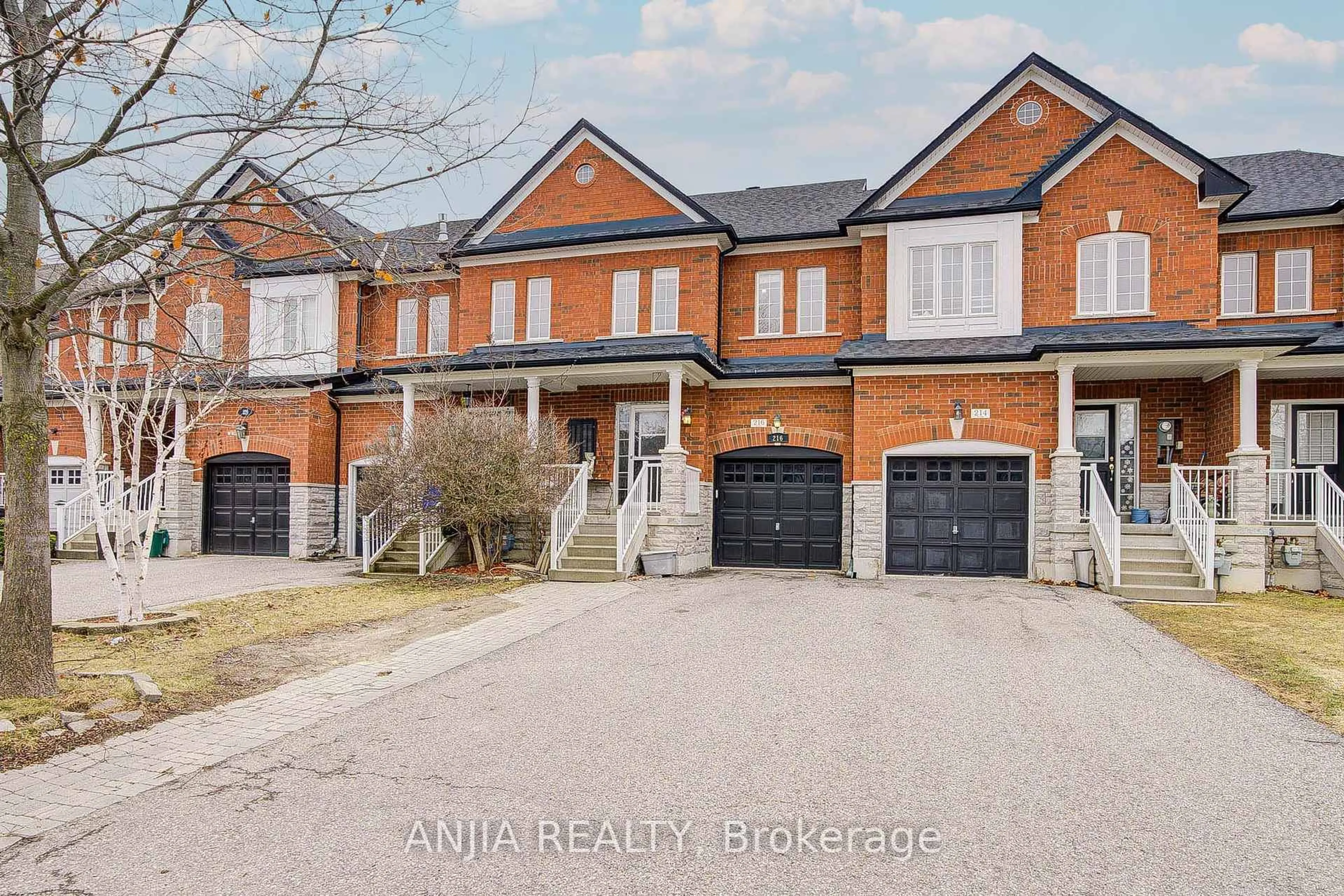 Home with brick exterior material, street for 216 Zokol Dr, Aurora Ontario L4G 0B8