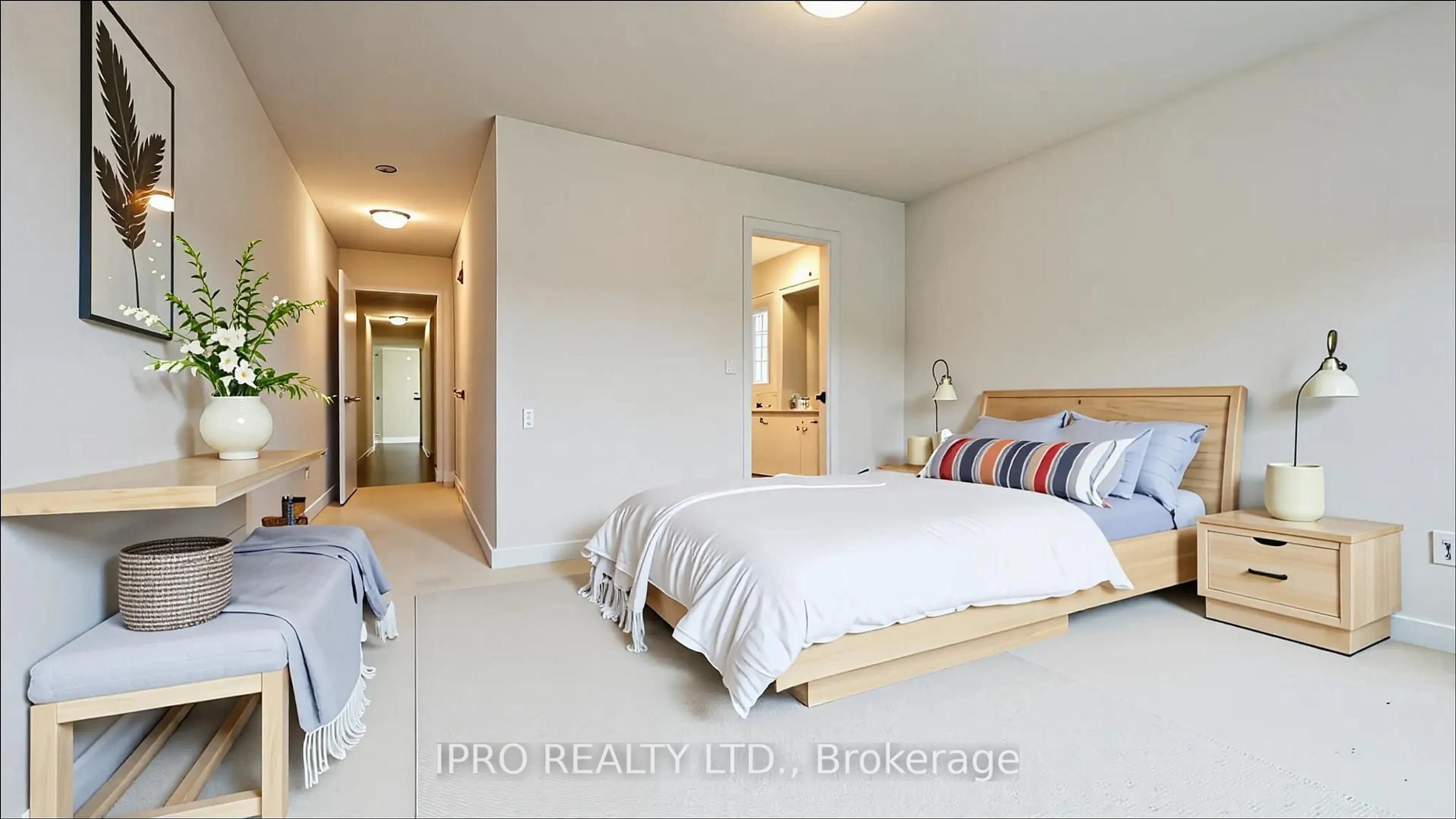 Bedroom with bed, unknown for 1818 Donald Cousens Pkwy, Markham Ontario L6B 0V5