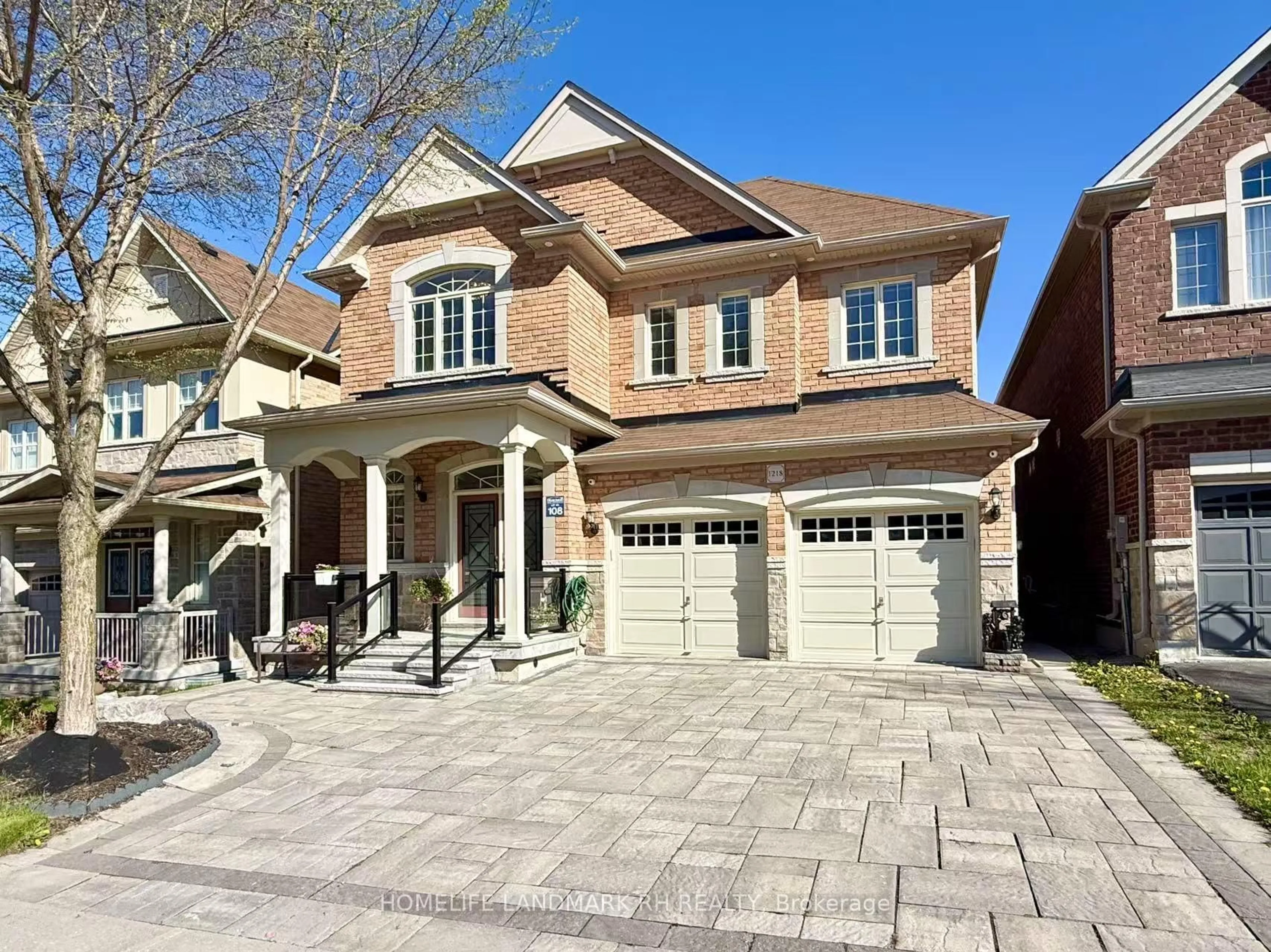 Home with brick exterior material, street for 1218 Stuffles Cres, Newmarket Ontario L3X 0E2