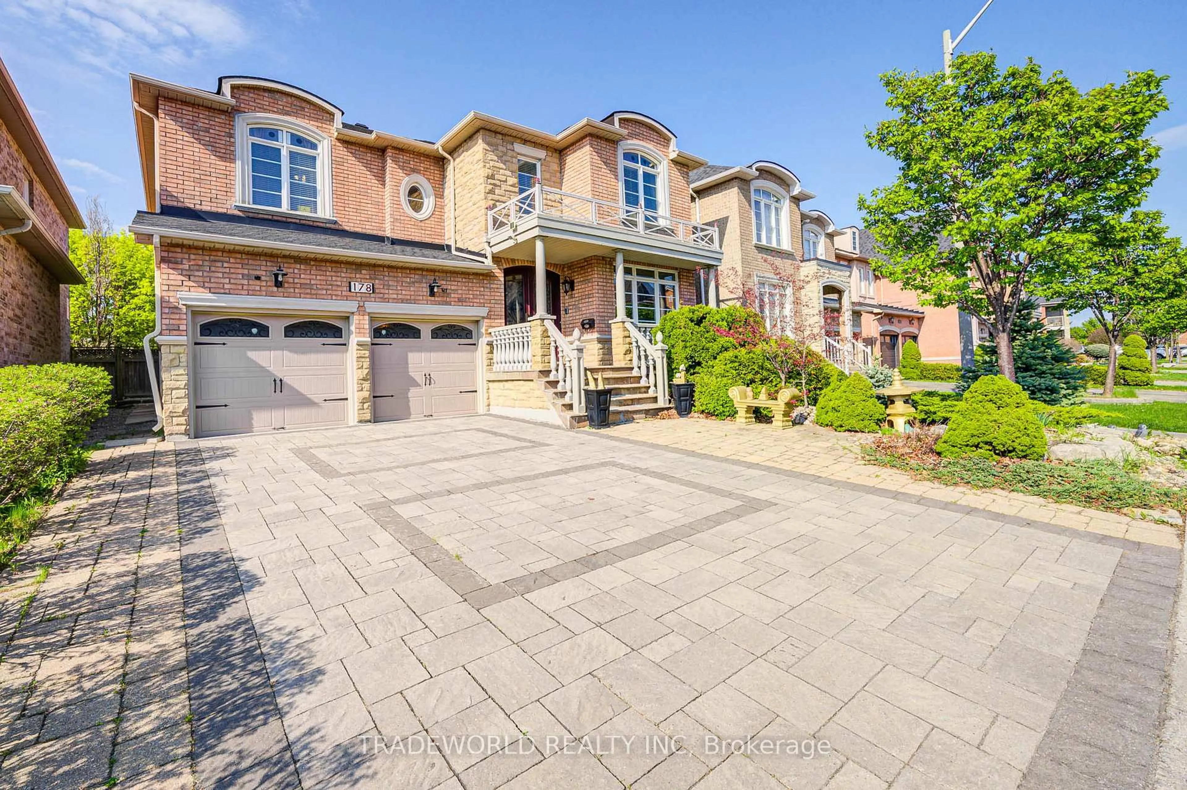 Home with brick exterior material, street for 178 Seabreeze Ave, Vaughan Ontario L4J 9H2