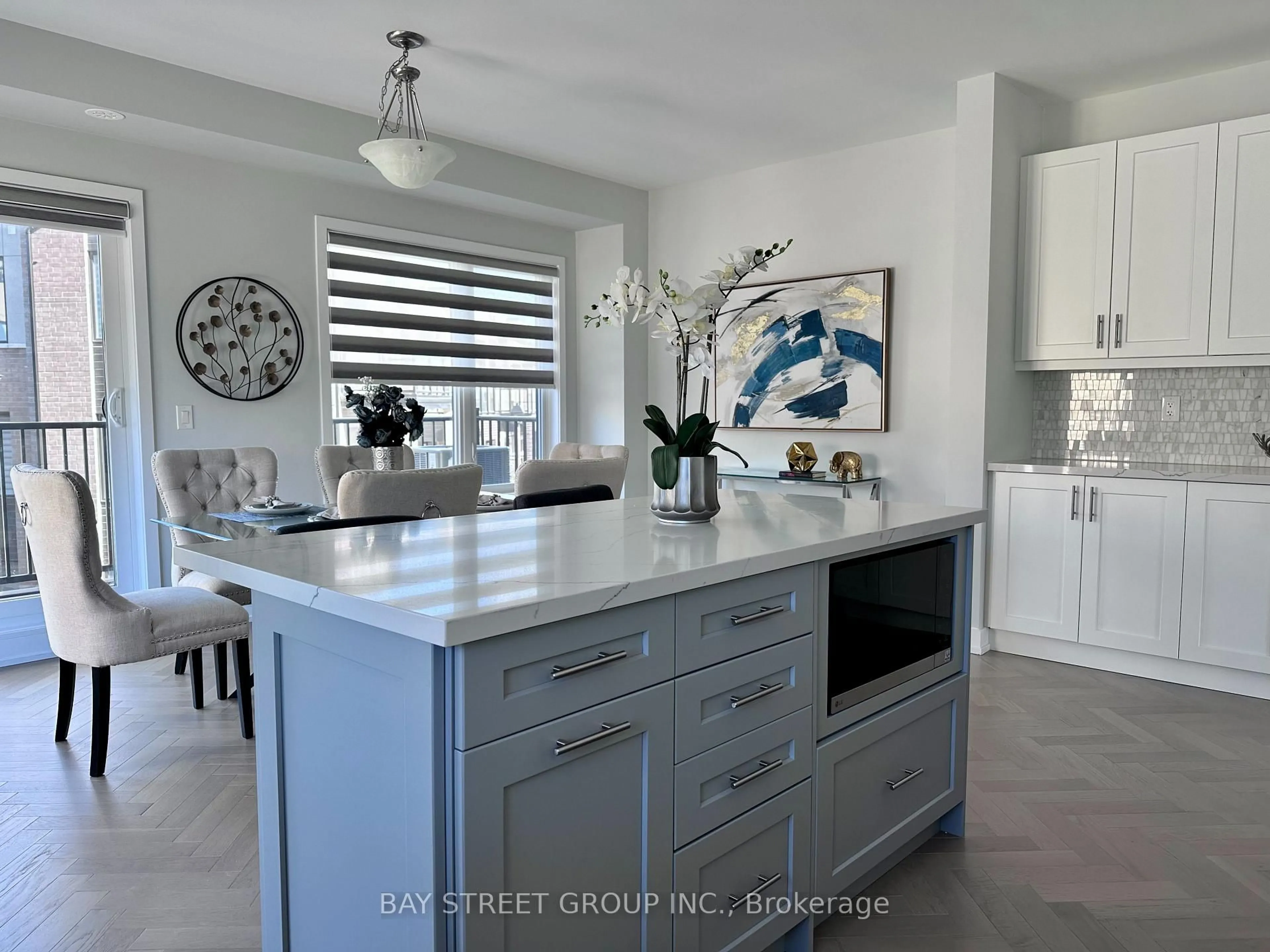 Contemporary kitchen, ceramic/tile floor for 149 Yorkton Blvd, Markham Ontario L6C 3L7
