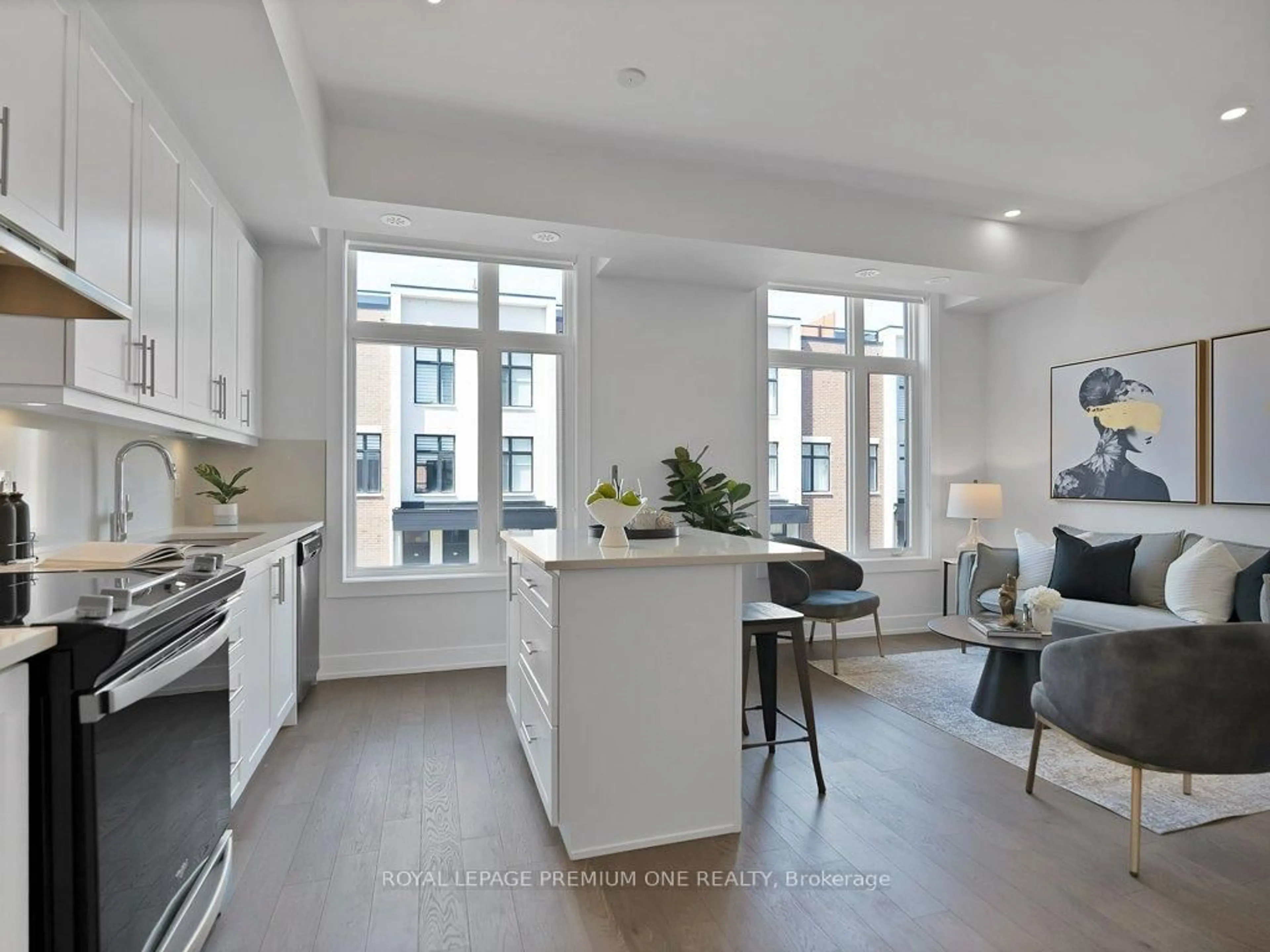 Open concept kitchen, unknown for 9570 Islington Ave #225, Vaughan Ontario L4L 1A7