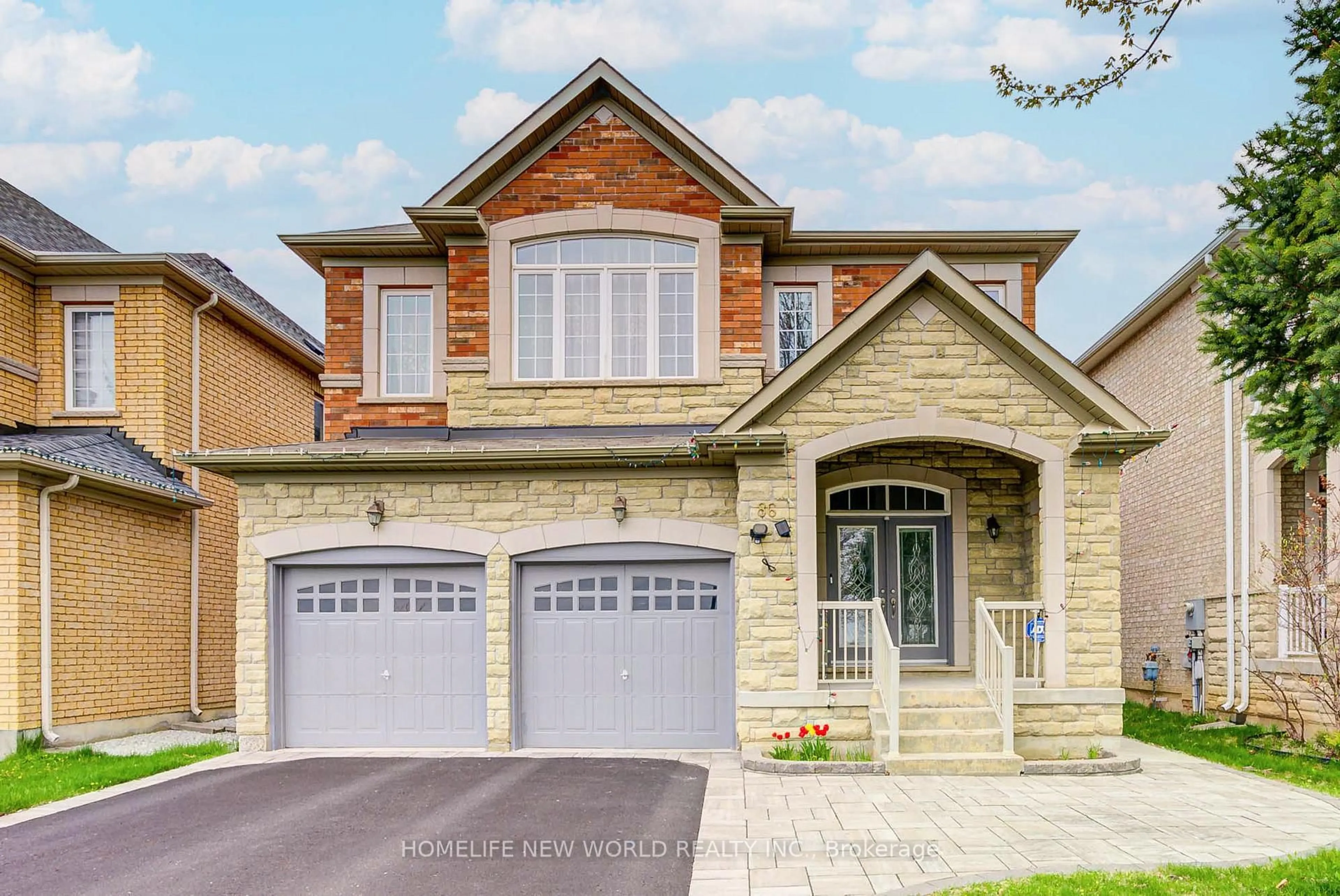 Home with brick exterior material, street for 86 Valley Vista Dr, Vaughan Ontario L6A 0Z3