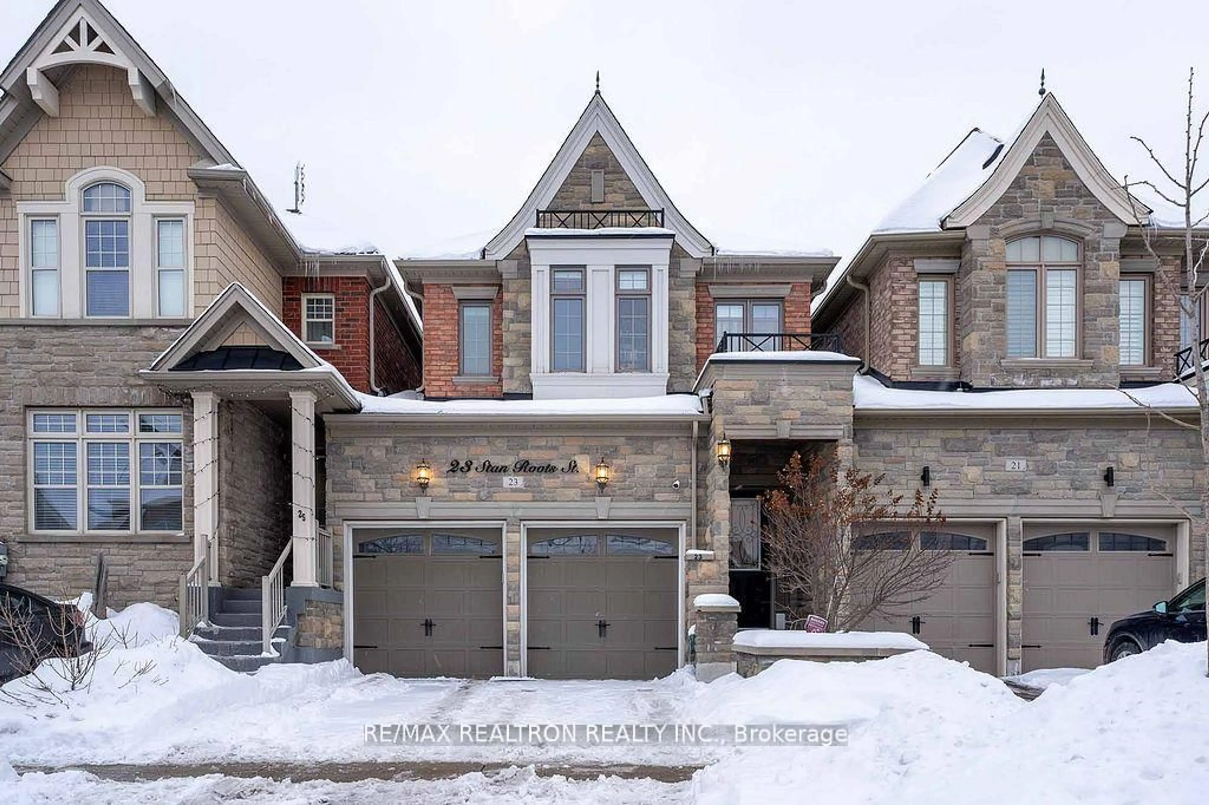 Home with brick exterior material, street for 23 Stan Roots St, King Ontario L7B 0C4