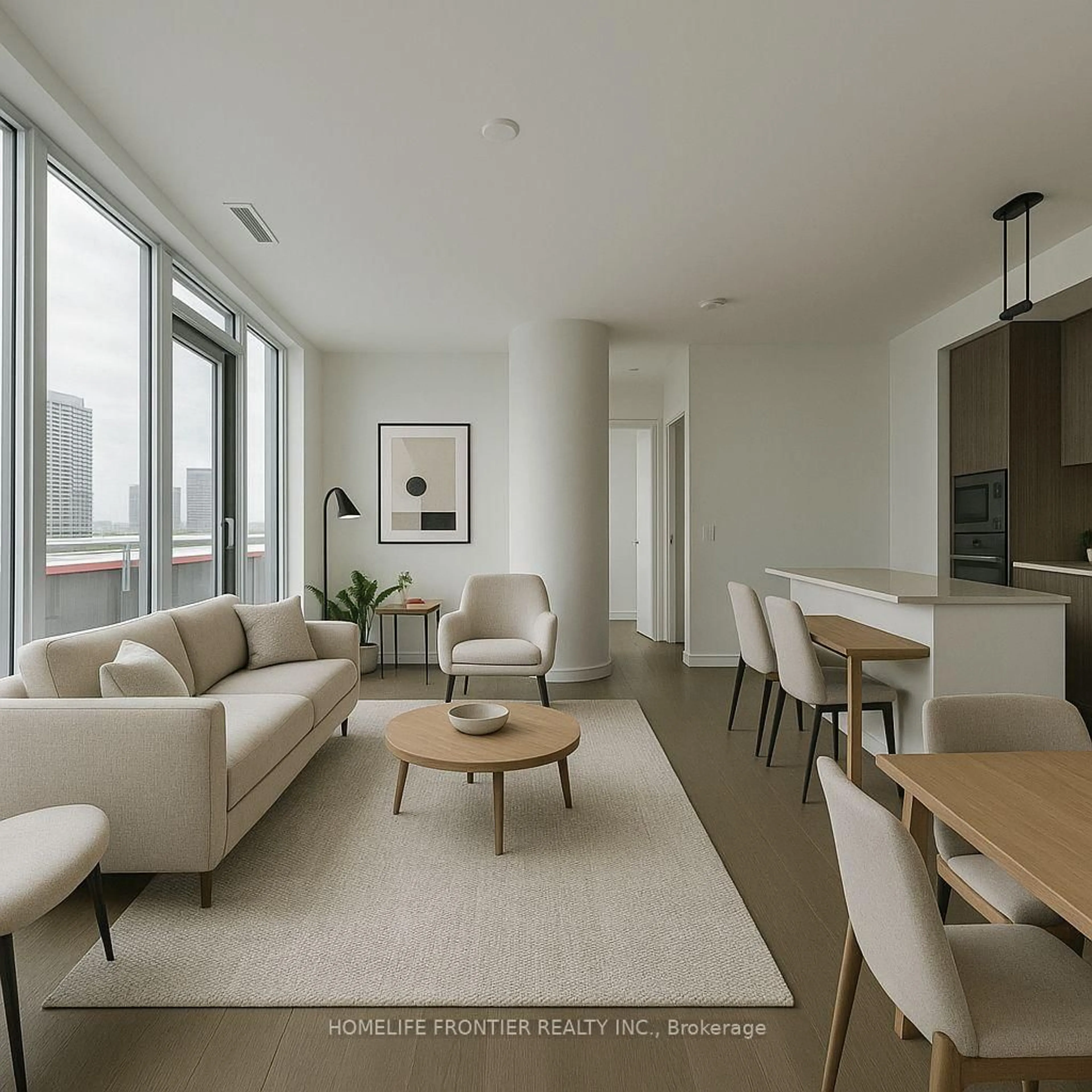Living room with furniture, unknown for 8888 Yonge St #724, Richmond Hill Ontario L4C 6Z1