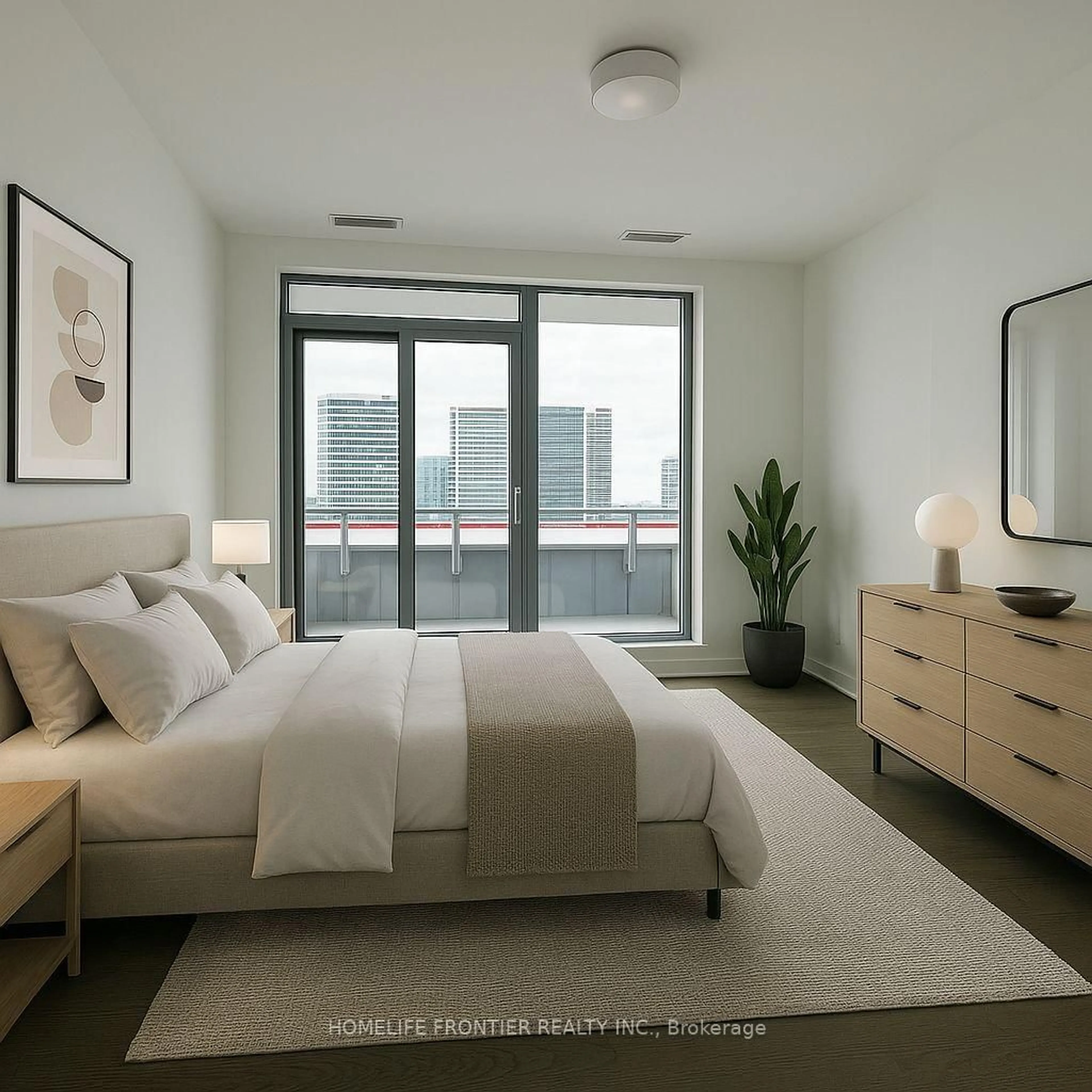 Bedroom with bed, unknown for 8888 Yonge St #724, Richmond Hill Ontario L4C 6Z1