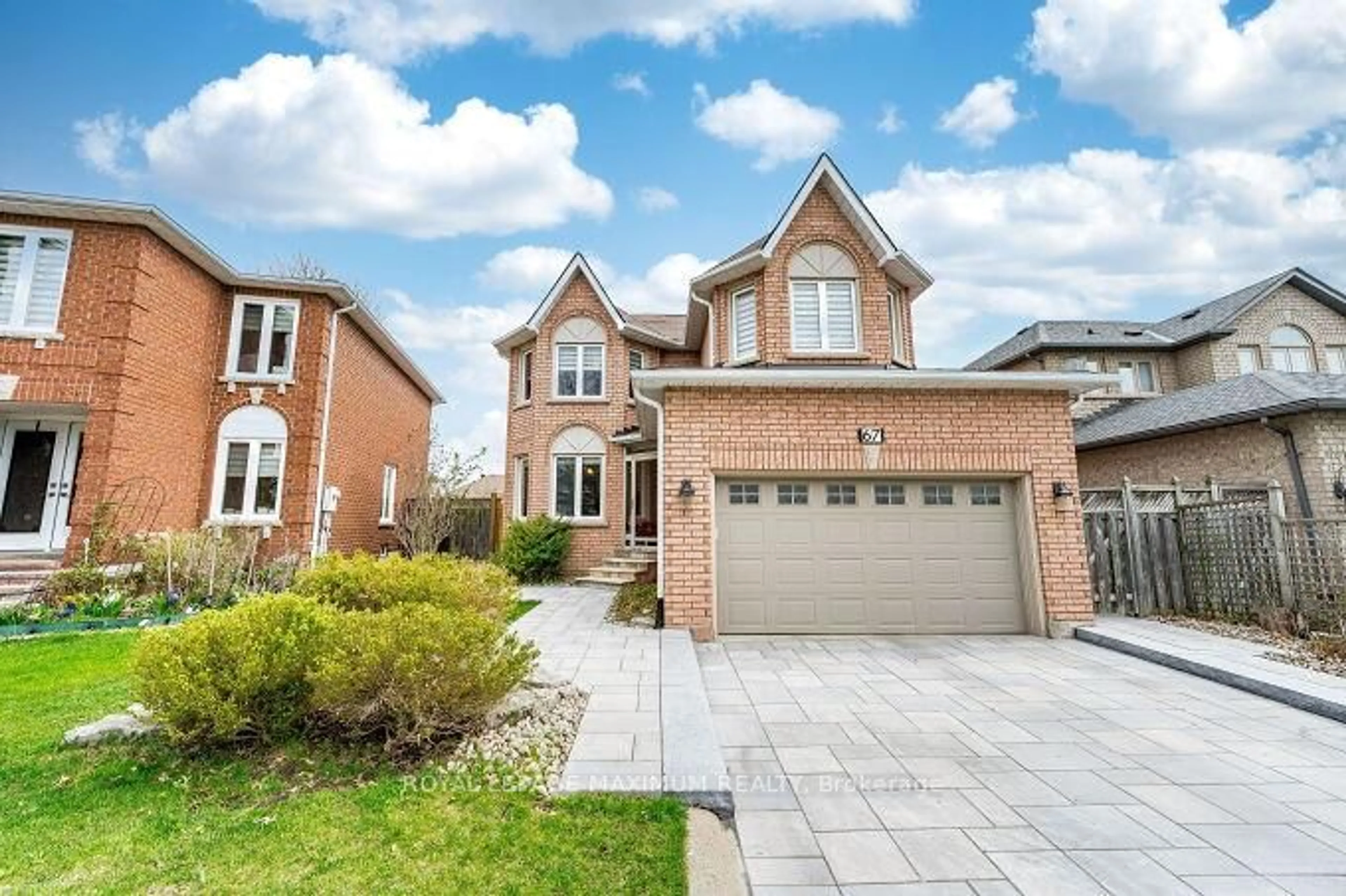Home with brick exterior material, street for 67 Grampian Ave, Vaughan Ontario L6A 1Z6