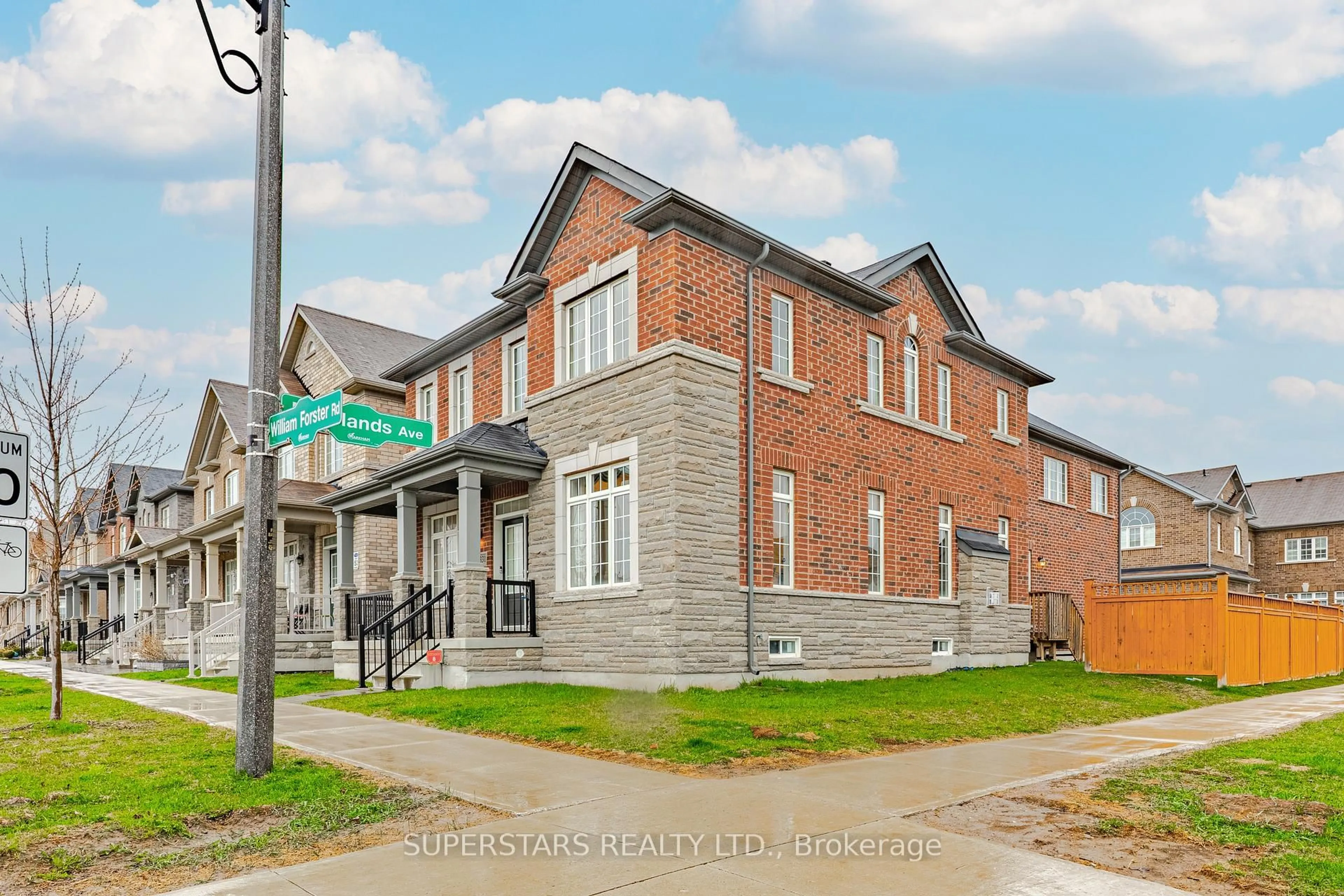 Home with brick exterior material, street for 331 William Forster Rd, Markham Ontario L6B 0R9