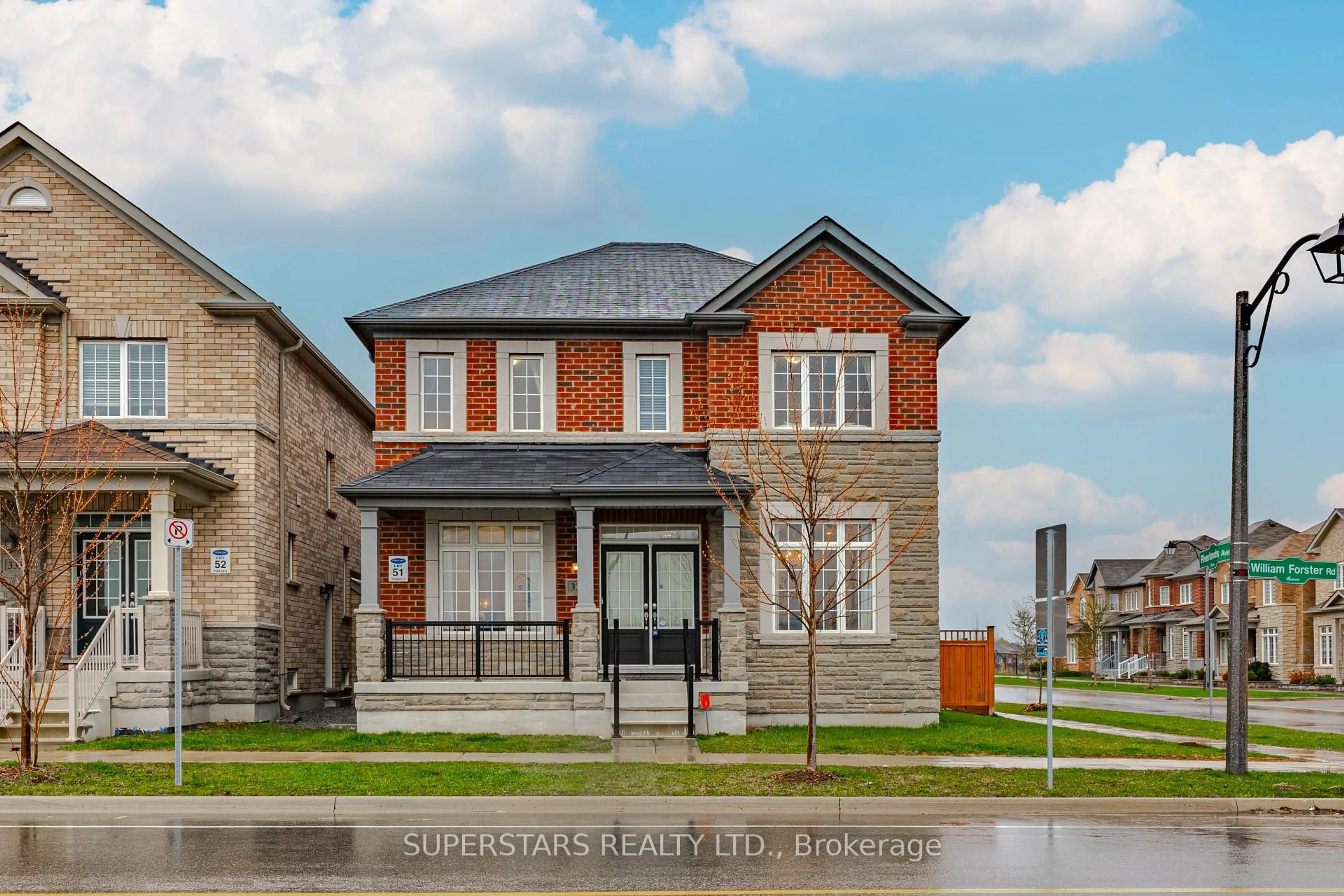 Home with brick exterior material, street for 331 William Forster Rd, Markham Ontario L6B 0R9