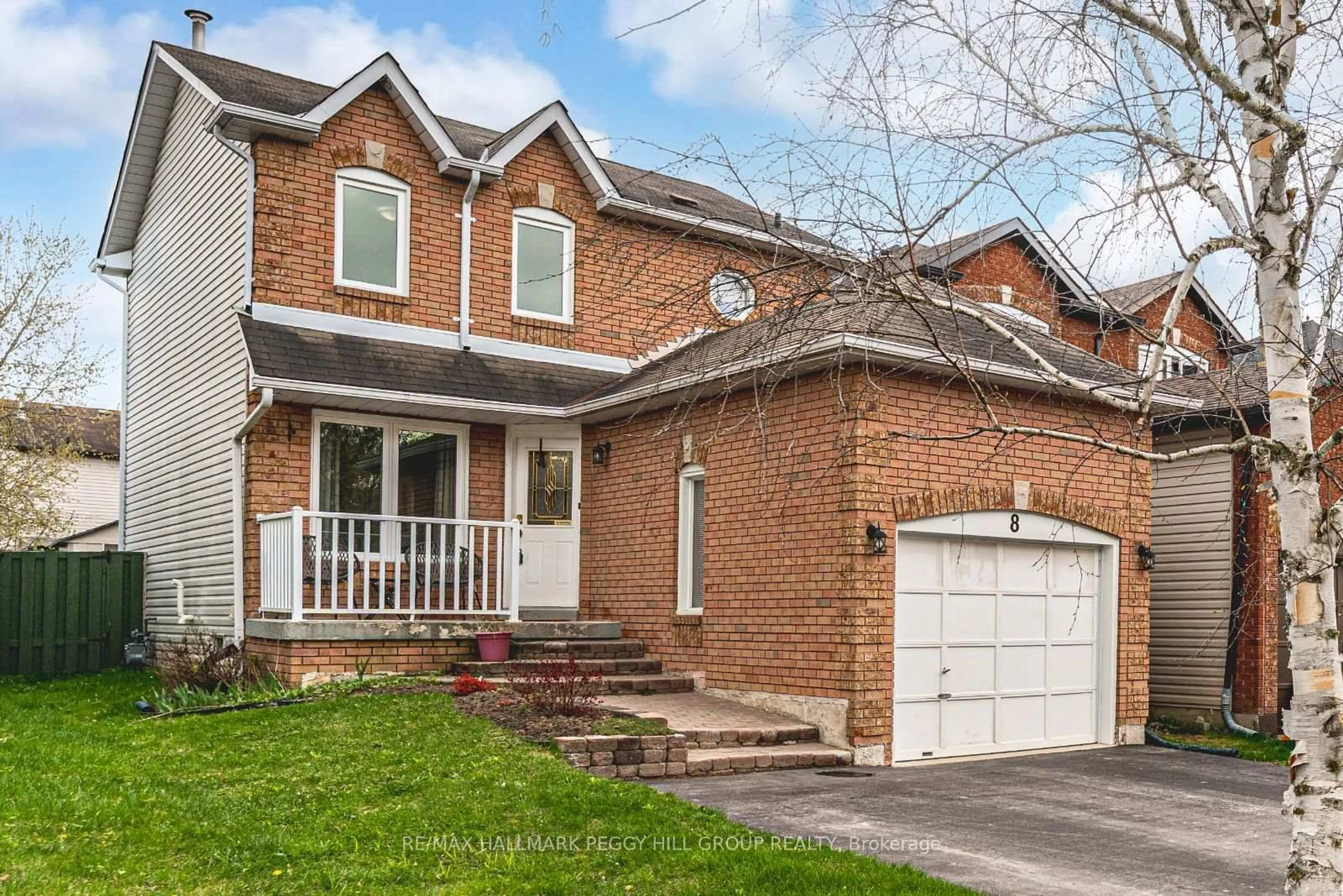 Home with brick exterior material, street for 8 Corrie Cres, Essa Ontario L3W 0K3