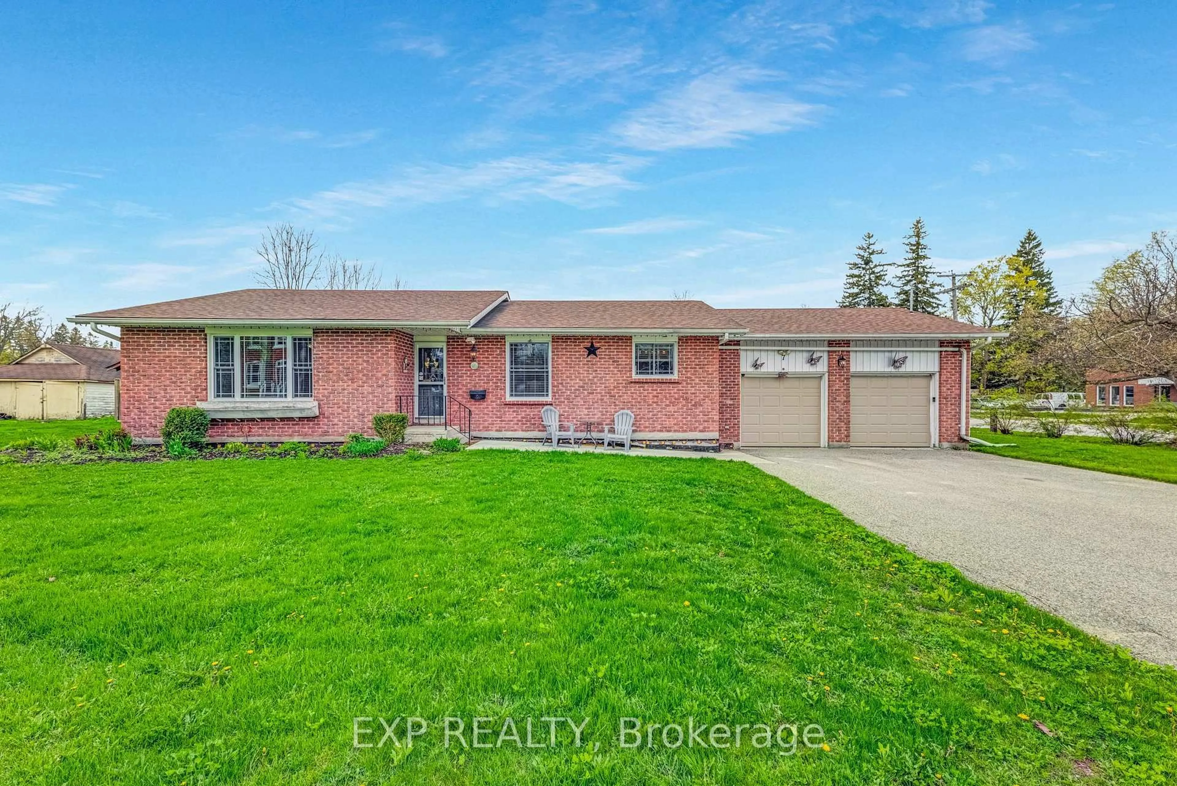 Home with brick exterior material, street for 7 Queen St, Brock Ontario L0E 1E0
